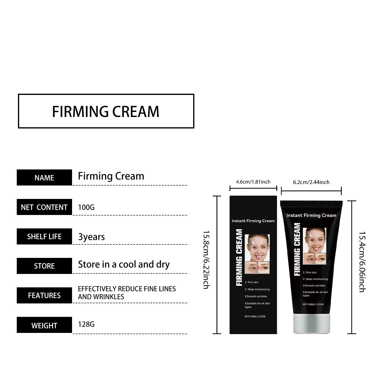 Facial Moisturizing Cream Daily Hydrating Brightening Lock Skin Water Nourish Soften Skin Complexion