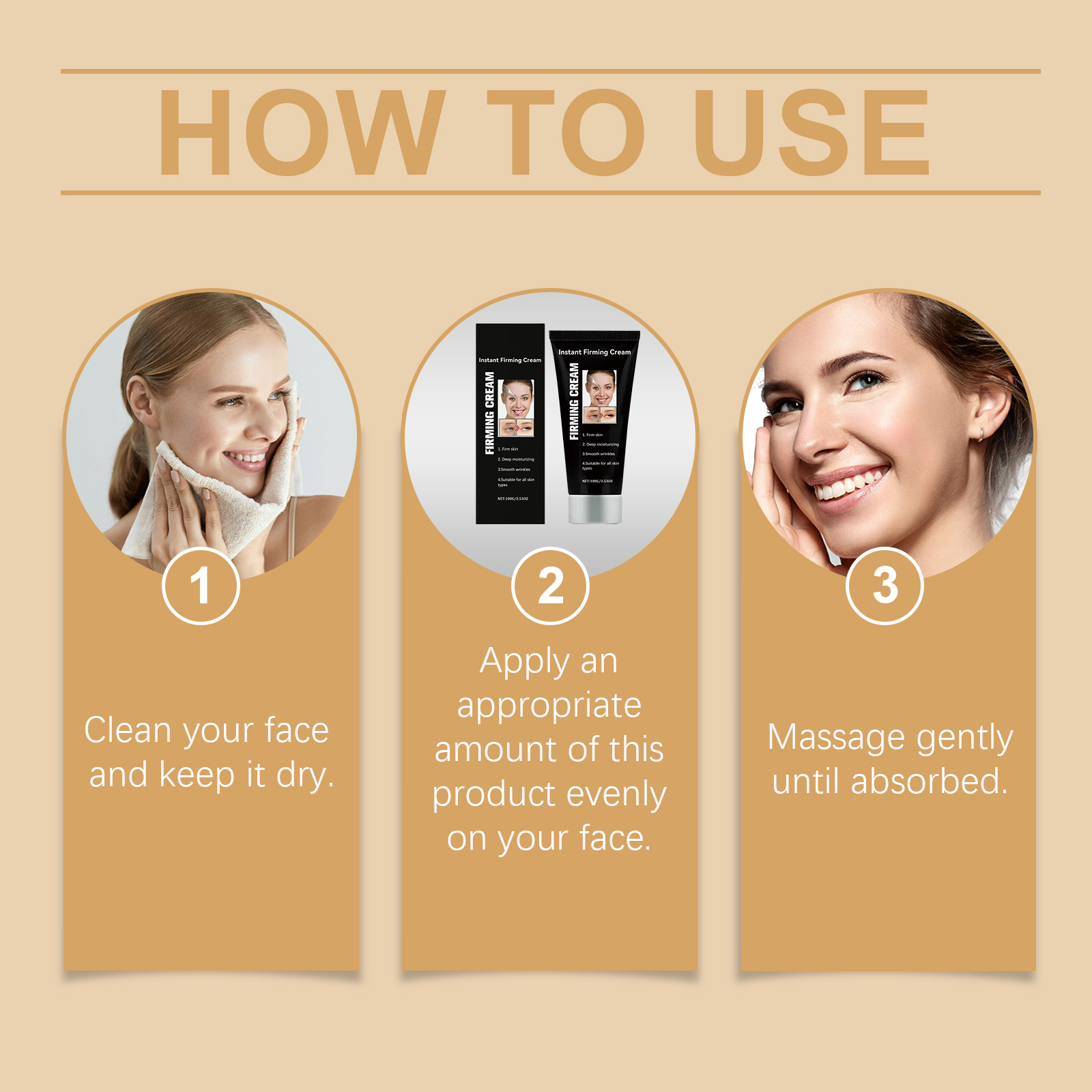 Facial Moisturizing Cream Daily Hydrating Brightening Lock Skin Water Nourish Soften Skin Complexion