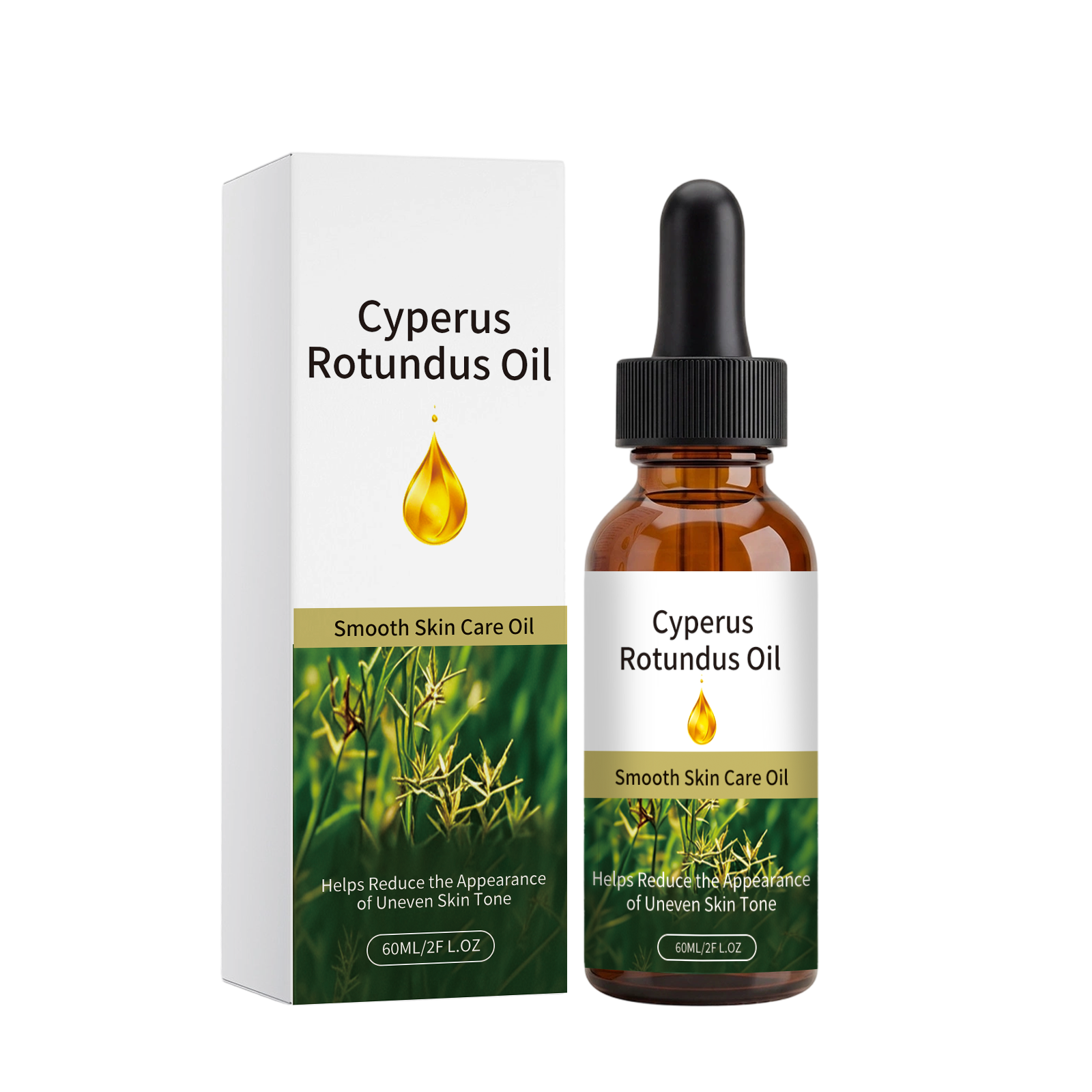 Cyperus Smooth Skin Care Oil Light Hydrating Non Sticky Soft Delicate Full Body Daily Treatment