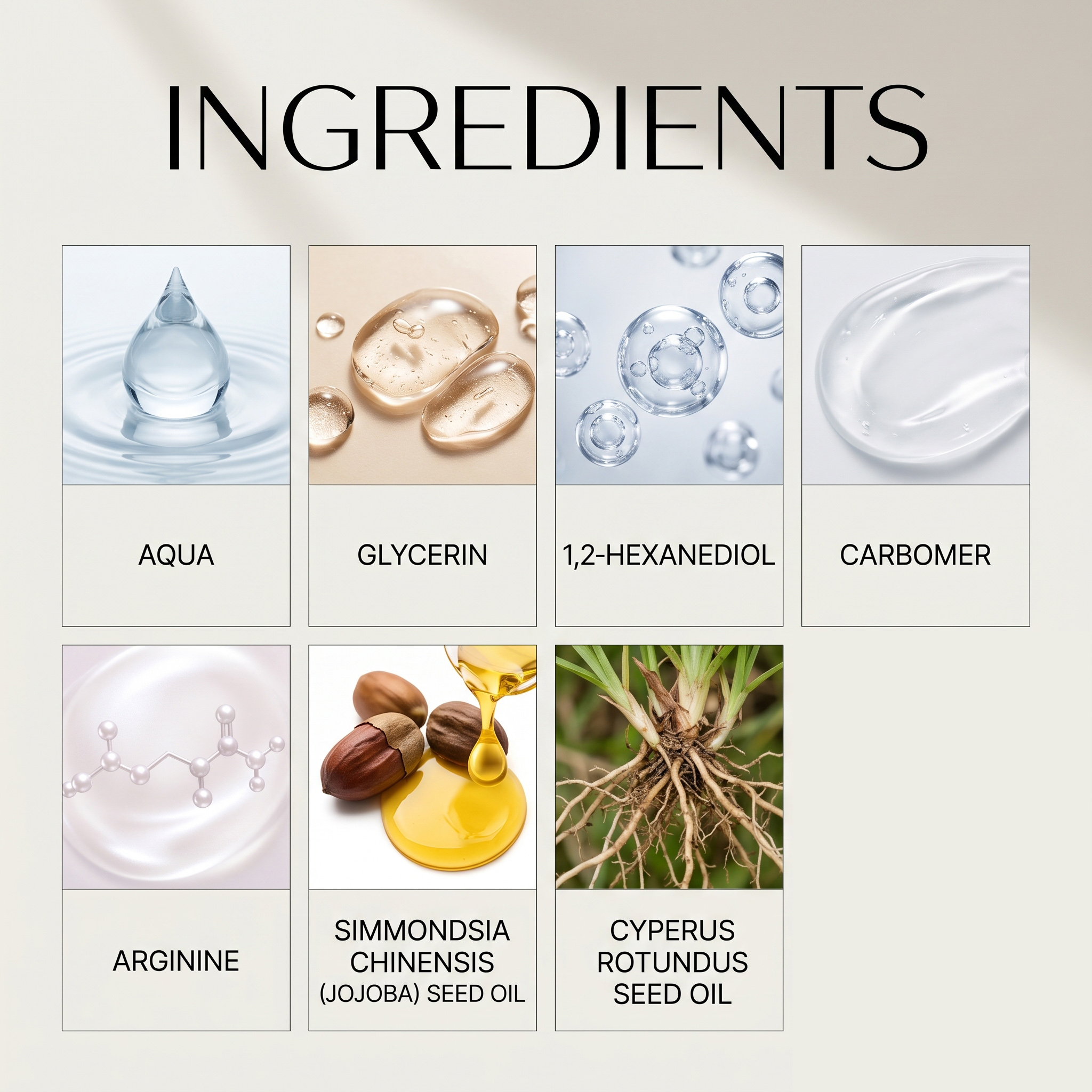 Cyperus Smooth Skin Care Oil Light Hydrating Non Sticky Soft Delicate Full Body Daily Treatment