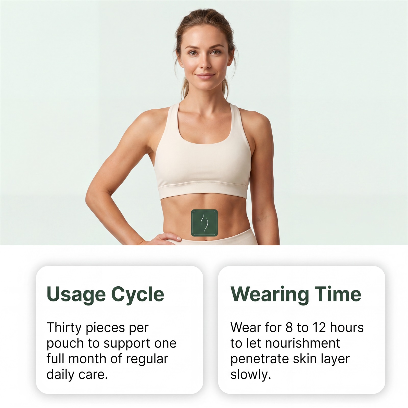 Berberine Care Patch Gentle Skin Nourish Figure Slim Light Fit Daily Navel Treatment Sticker