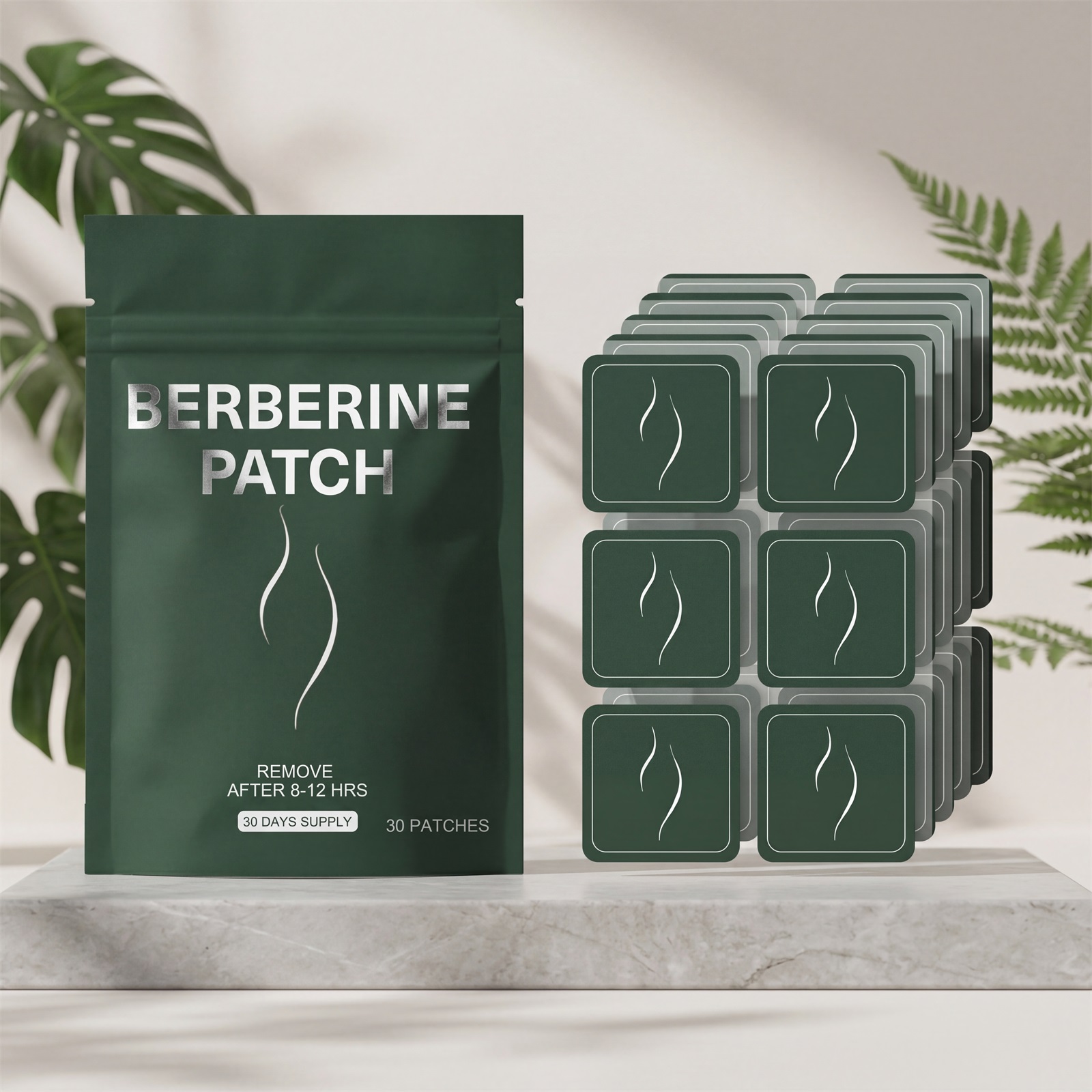 Berberine Care Patch Gentle Skin Nourish Figure Slim Light Fit Daily Navel Treatment Sticker