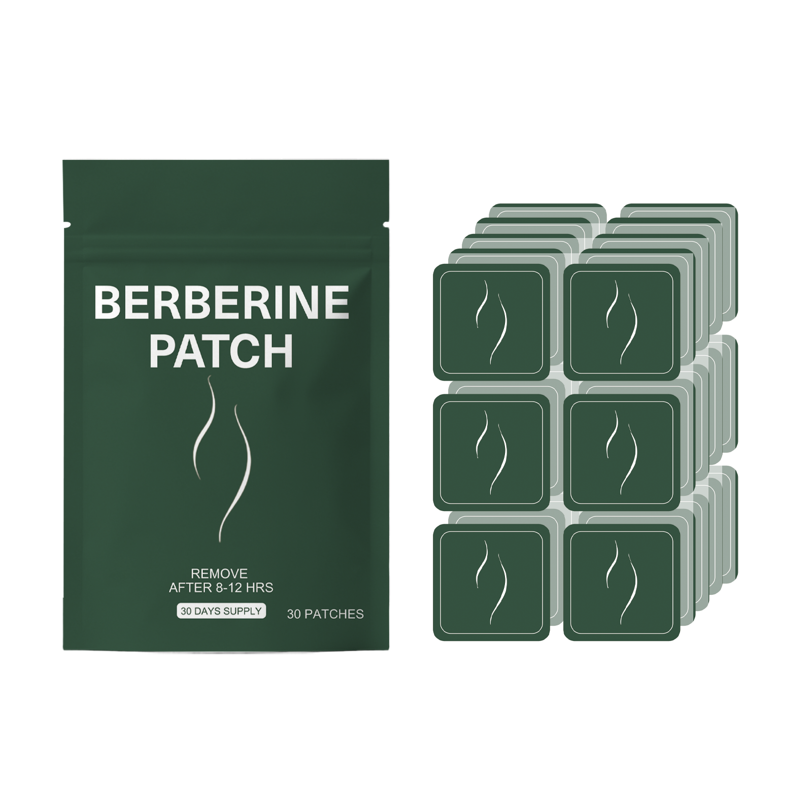 Berberine Care Patch Gentle Skin Nourish Figure Slim Light Fit Daily Navel Treatment Sticker