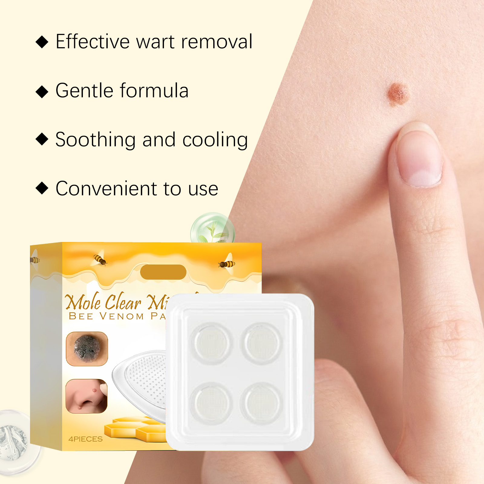 Skin Care Patch Mild Clean Moisturize Body Face Skin Daily Special Protect Complex Care