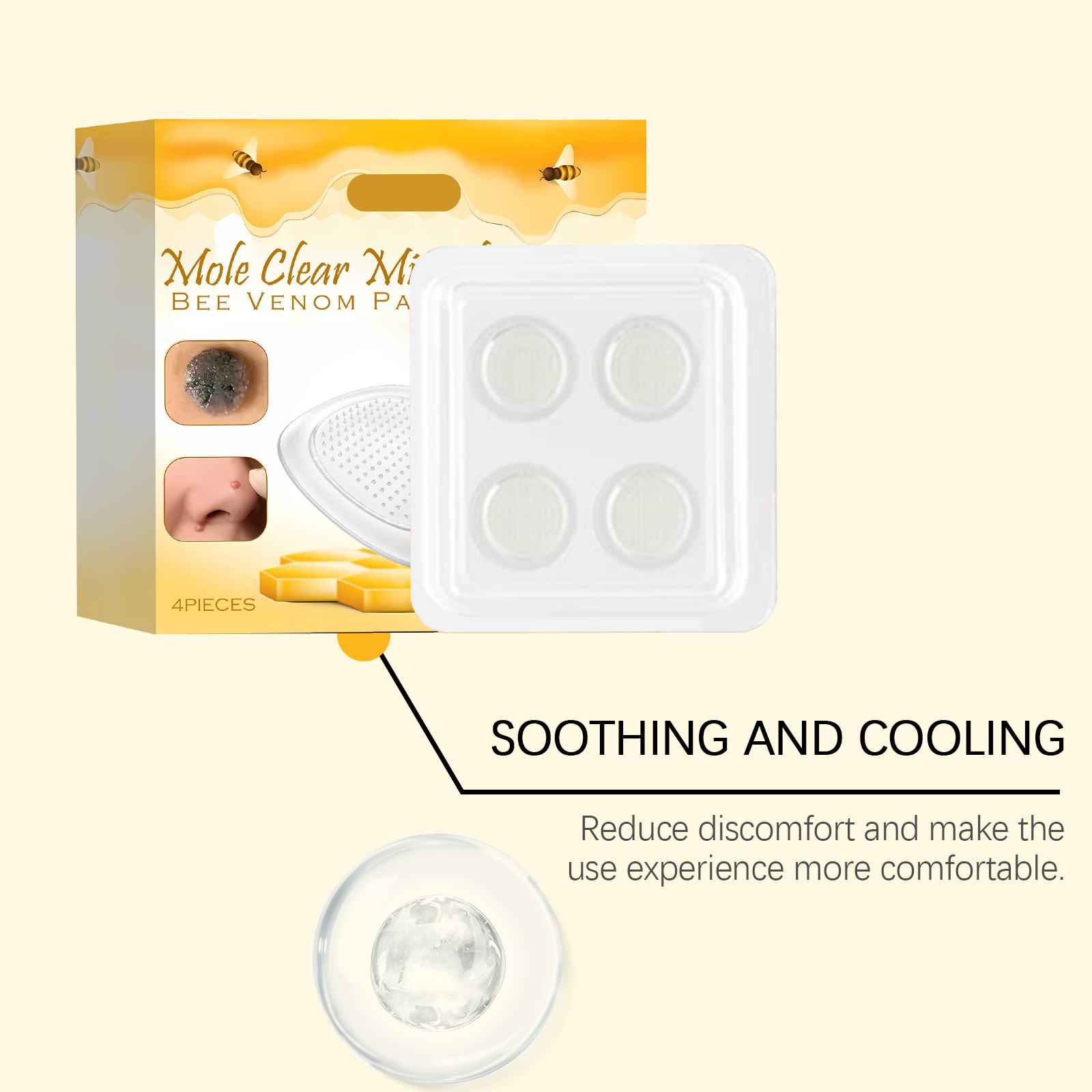 Skin Care Patch Mild Clean Moisturize Body Face Skin Daily Special Protect Complex Care