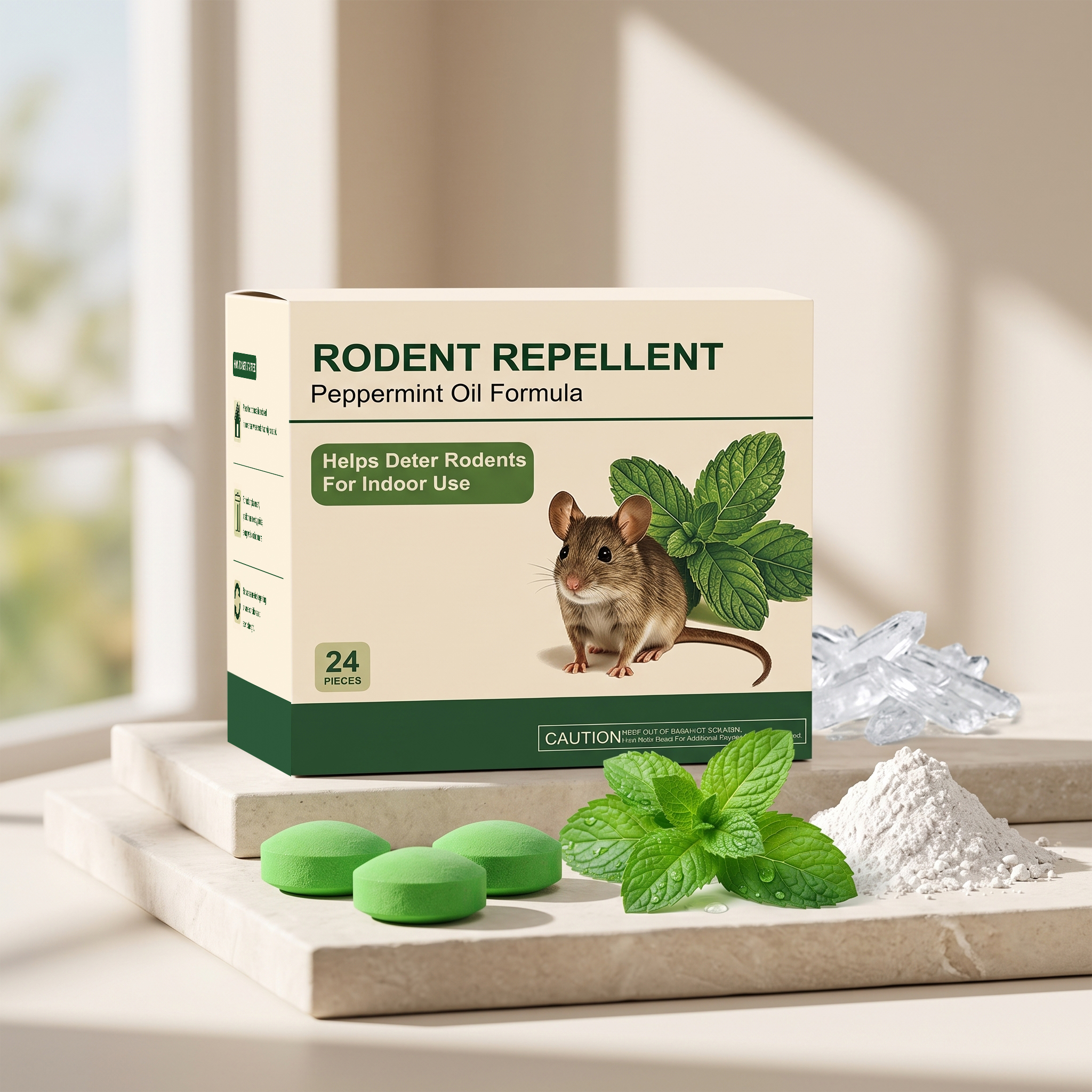 Rat Repellent Pellet Powerful Whole Nest Elimination Anti Gnaw Convenient Long Lasting Household Warehouse Indoor Outdoor Multi Scene
