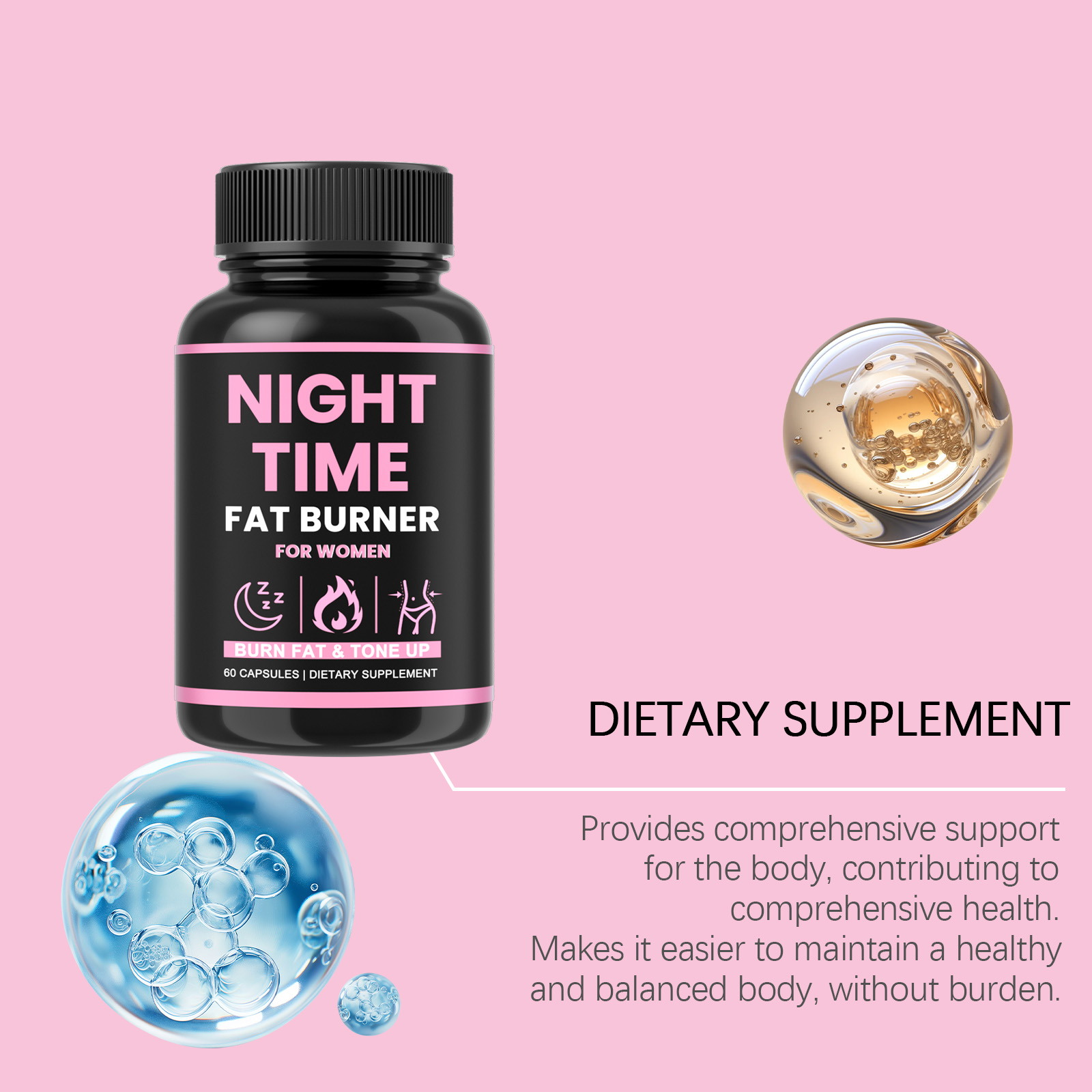 Feminine Care Capsules Multiple Plant Extracts Support Body Circulation Provide Comprehensive Gentle Nurture
