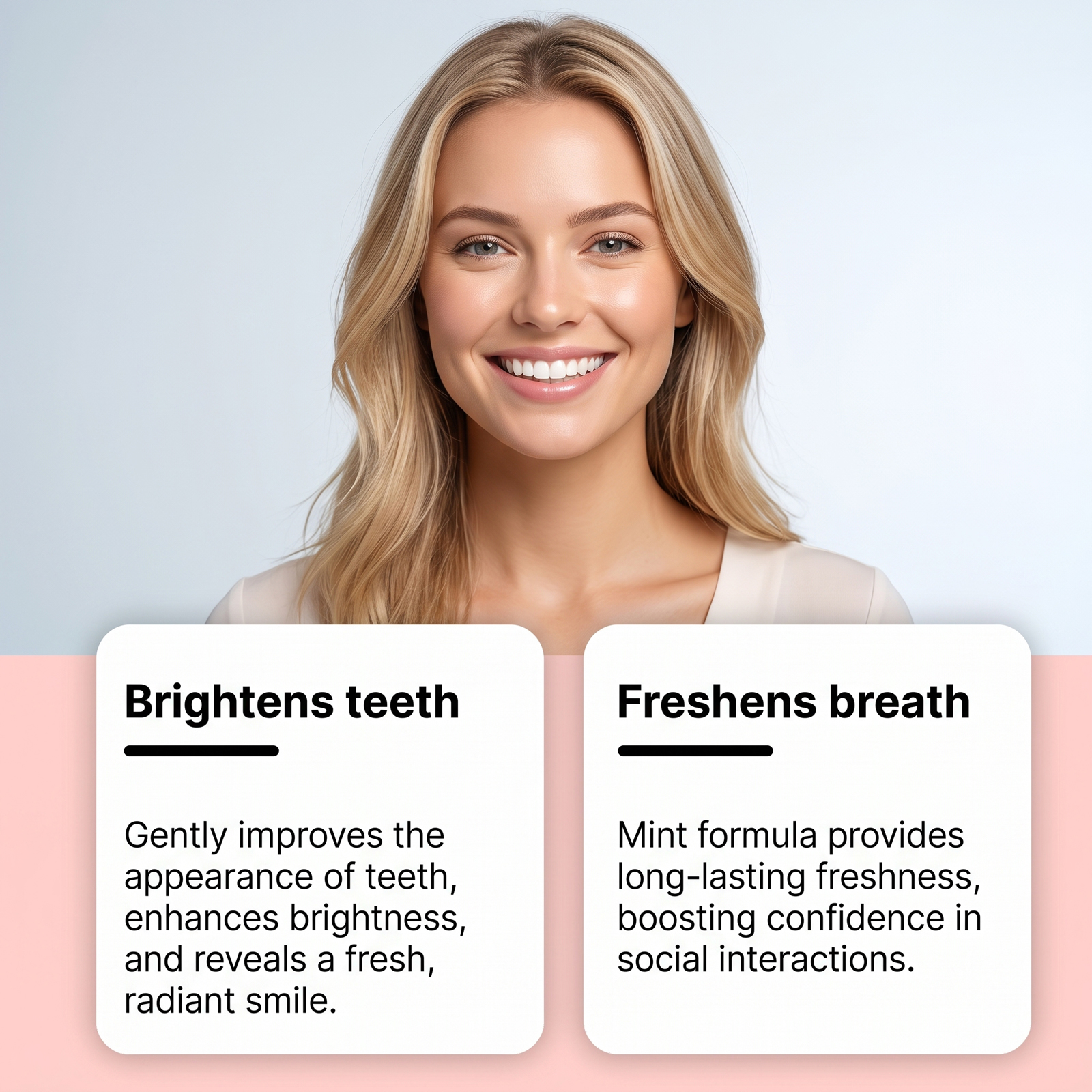 Deep Stain Removal Toothpaste Gentle Daily Cleansing Fresh Breath Teeth Residue Cleaning Care