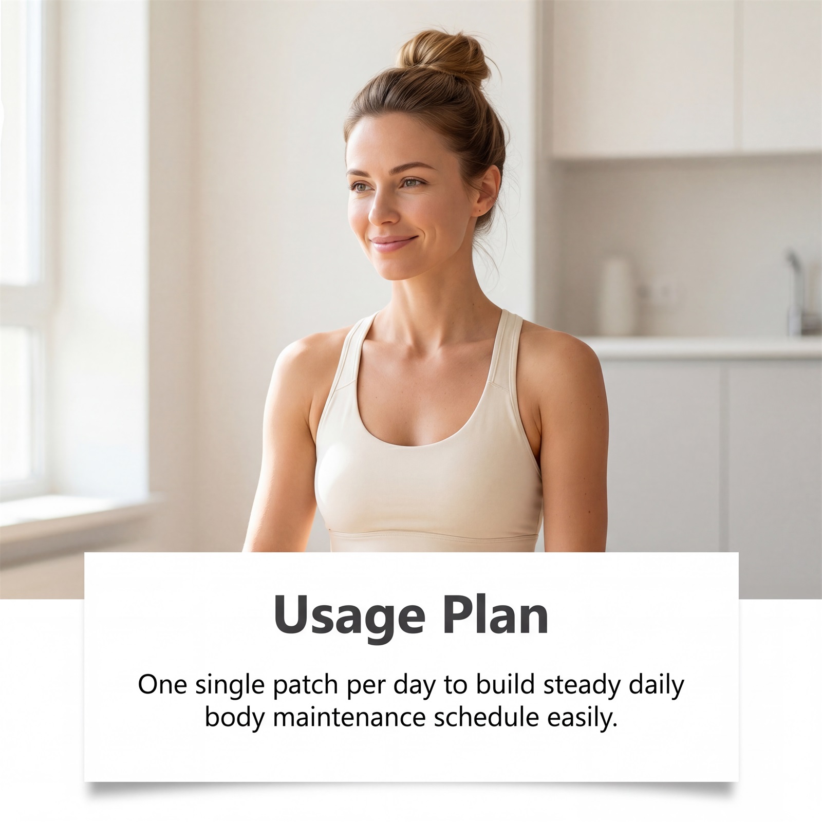 Body Care Patch Mild Nourish Body Skin Comfort Light External Care Daily Contour Convenient Patch