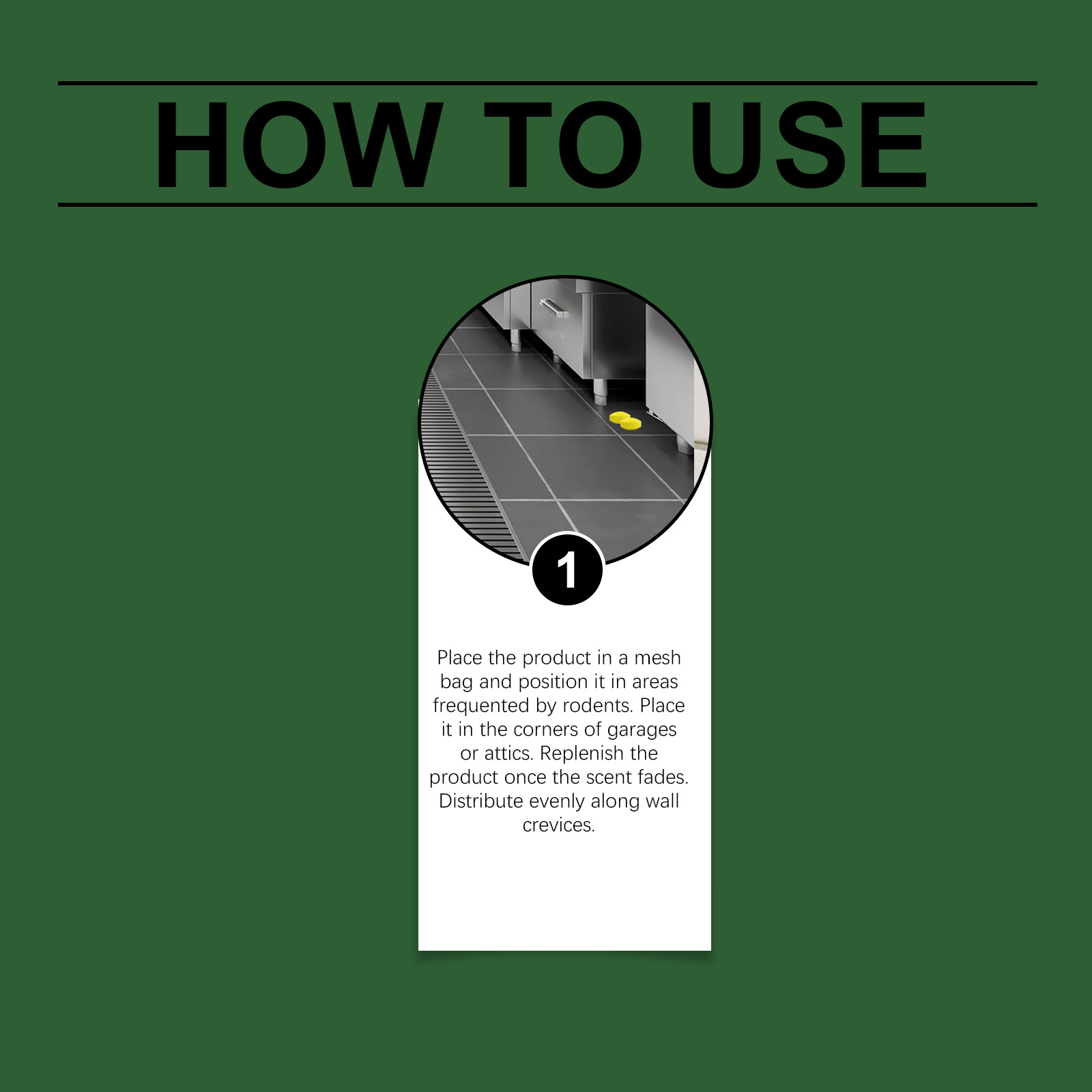 Rat Repellent Pill Strong Effective Indoor Outdoor Household Garden Warehouse Farm Basement Attic Garage