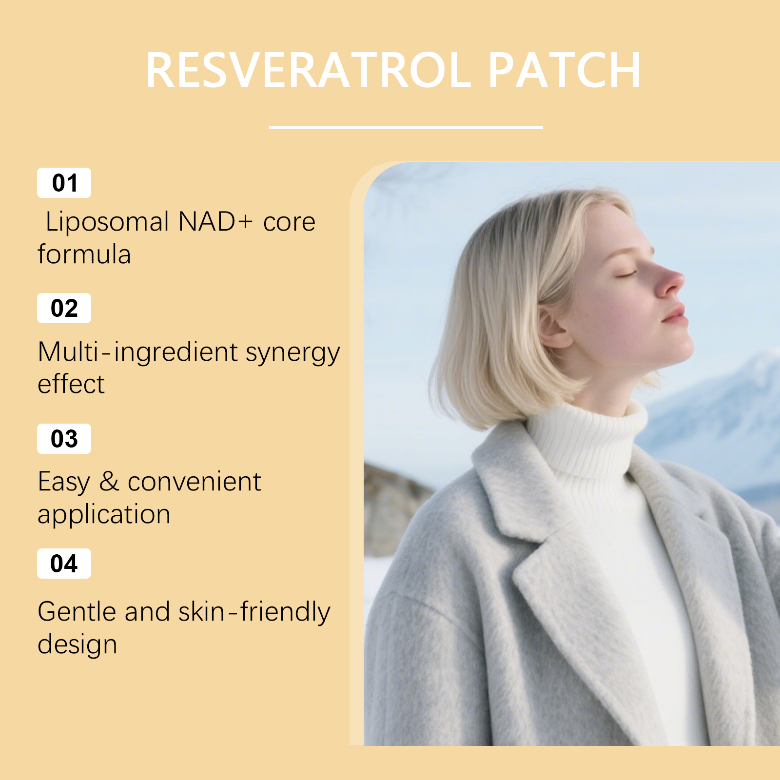 Body Care Patch Gentle Soft Skin-Friendly Close-Fitting Vitality Boost Portable Daily External Care Sticker