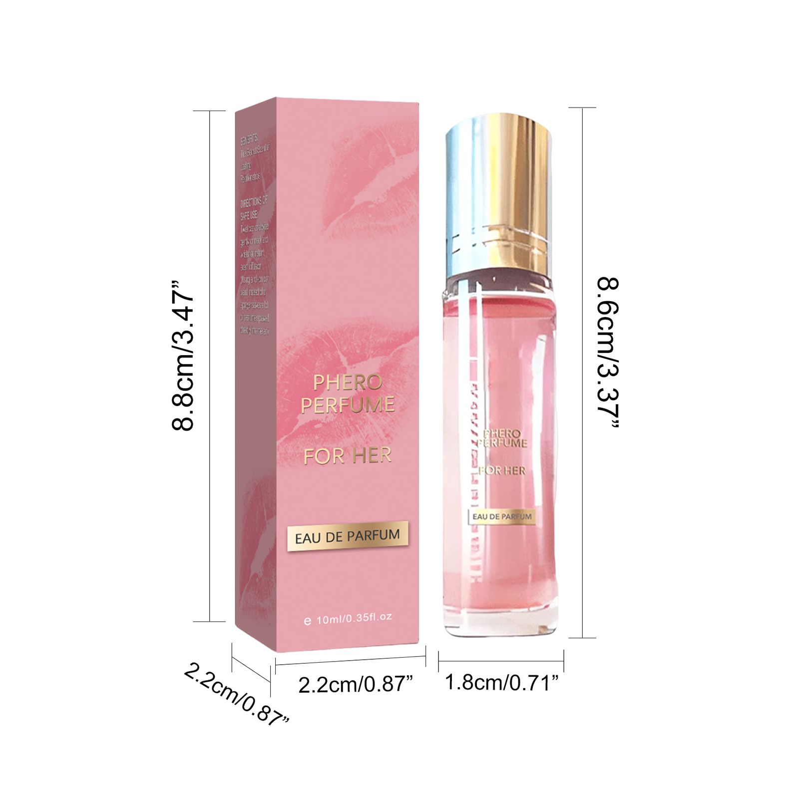 Pheromone Roller Perfume Roller Design Portable Long Lasting Natural Fresh Scent Daily Use Perfume