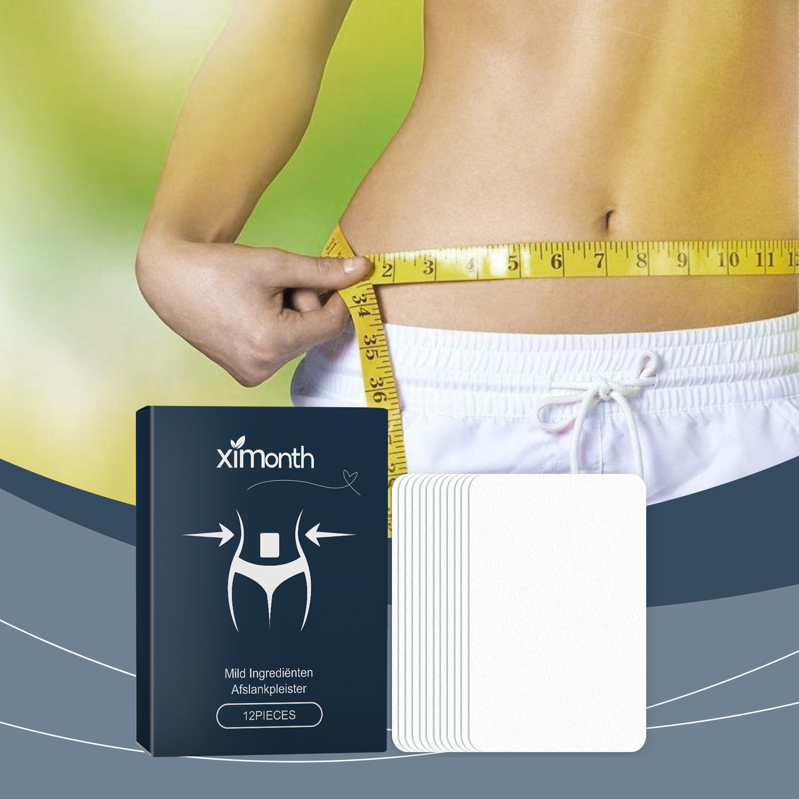 Body Care Patch Shape Show Body Curve Lazy Arm Abdomen Skin Navel Patch