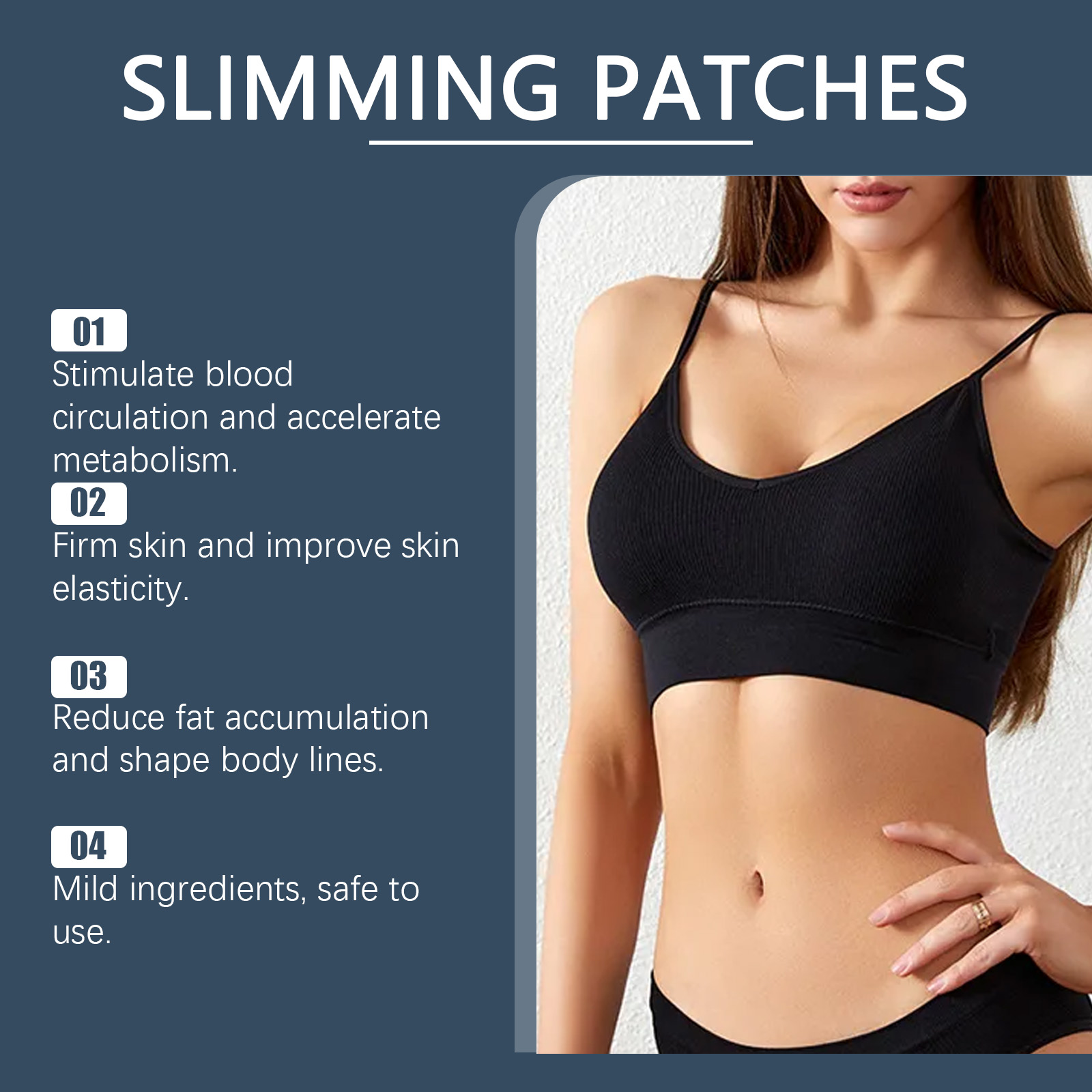 Body Care Patch Shape Show Body Curve Lazy Arm Abdomen Skin Navel Patch