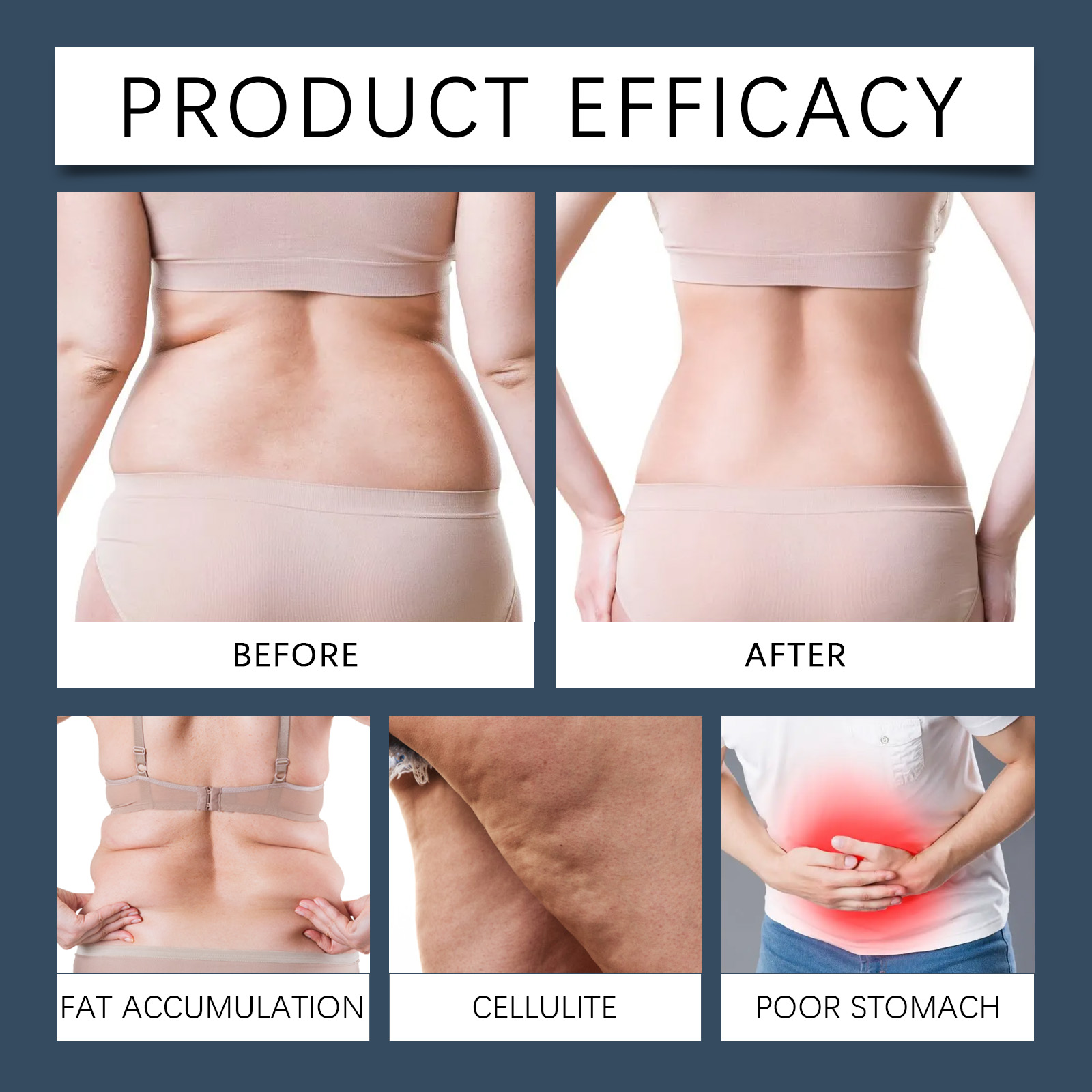 Body Care Patch Shape Show Body Curve Lazy Arm Abdomen Skin Navel Patch