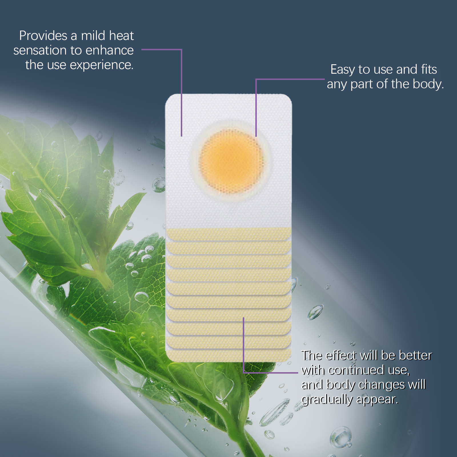 Body Care Patch Shape Show Body Curve Lazy Arm Abdomen Skin Navel Patch