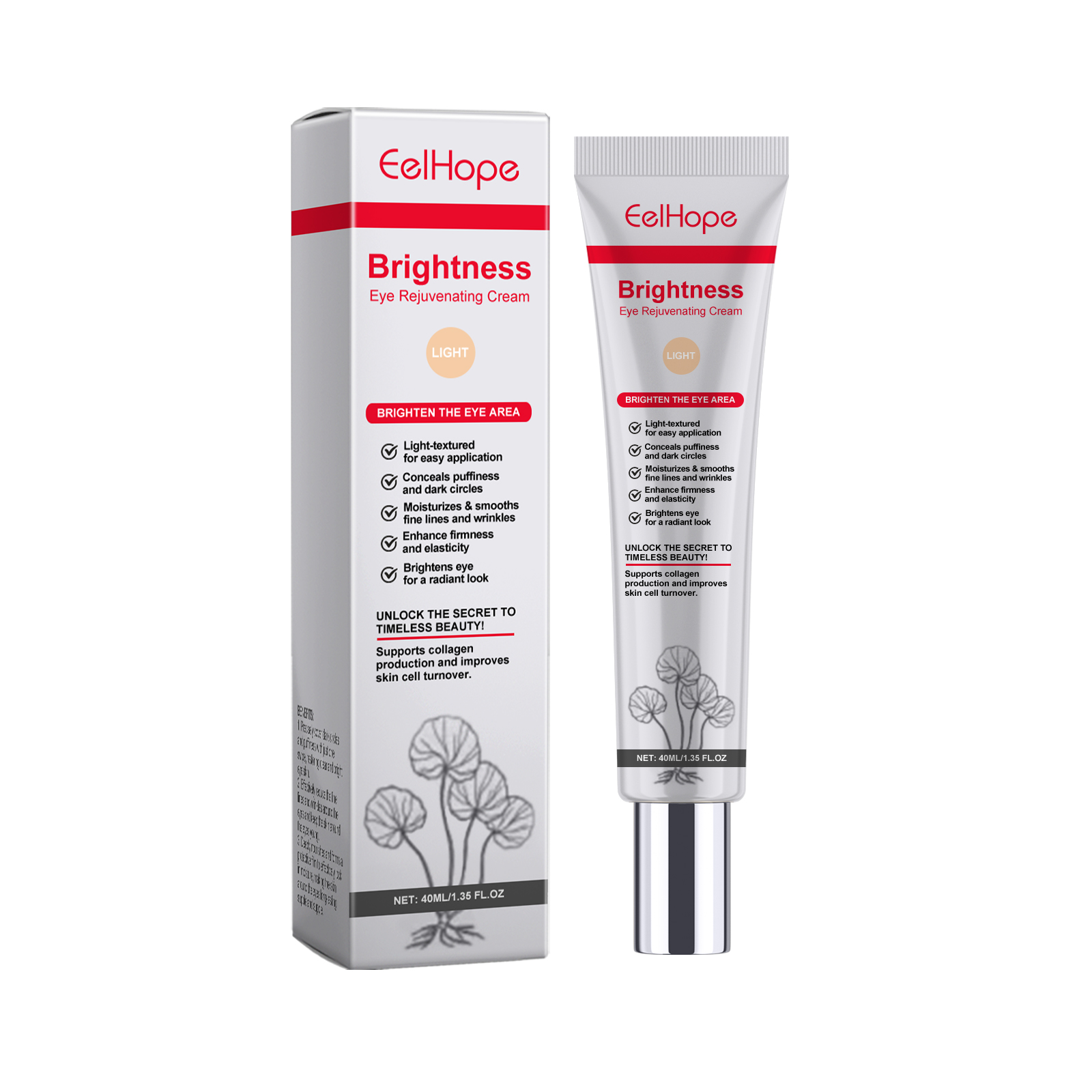 Centella Under Eye Concealer Cream Lightweight Natural Finish For Dark Circles Brightening Daily Wear
