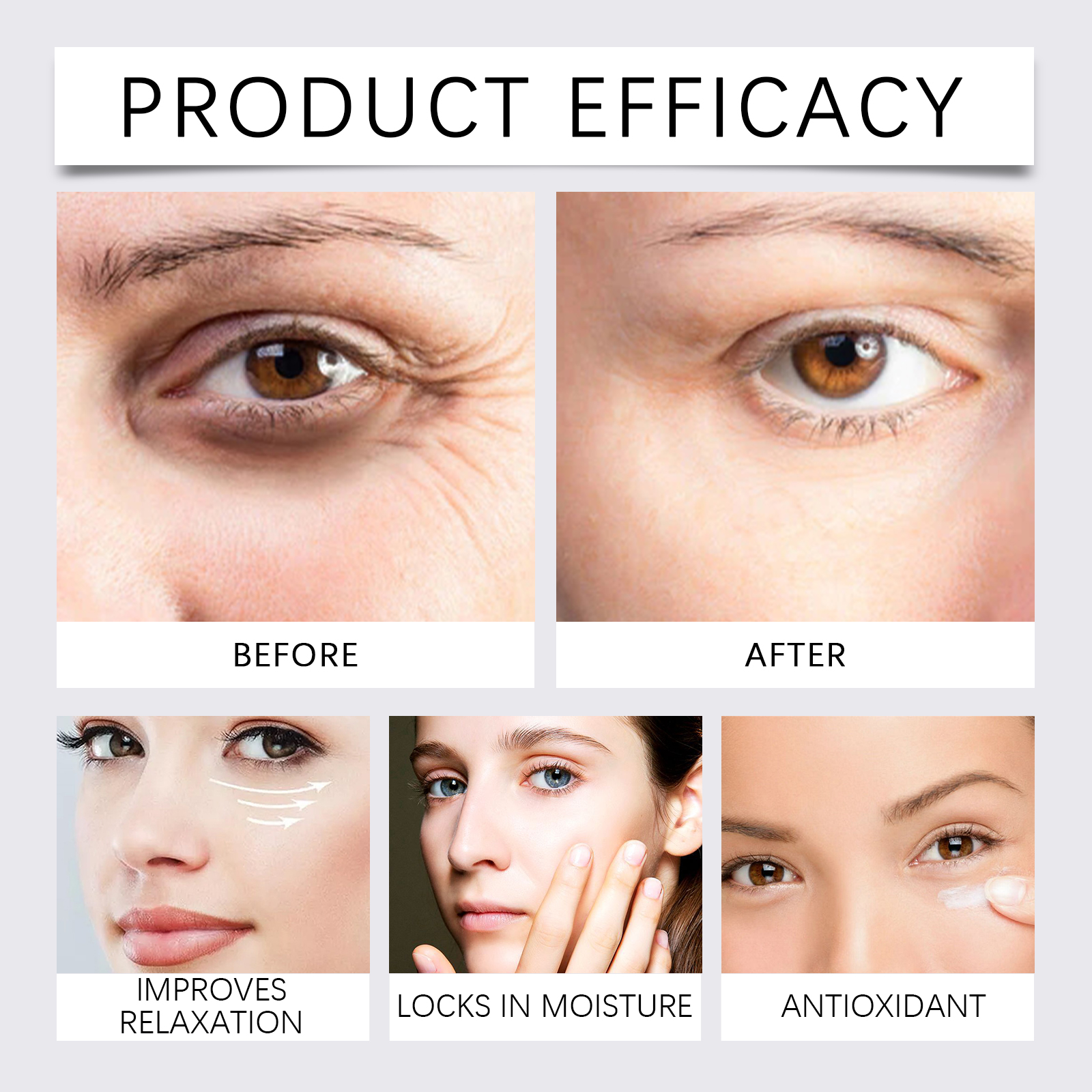 Centella Under Eye Concealer Cream Lightweight Natural Finish For Dark Circles Brightening Daily Wear