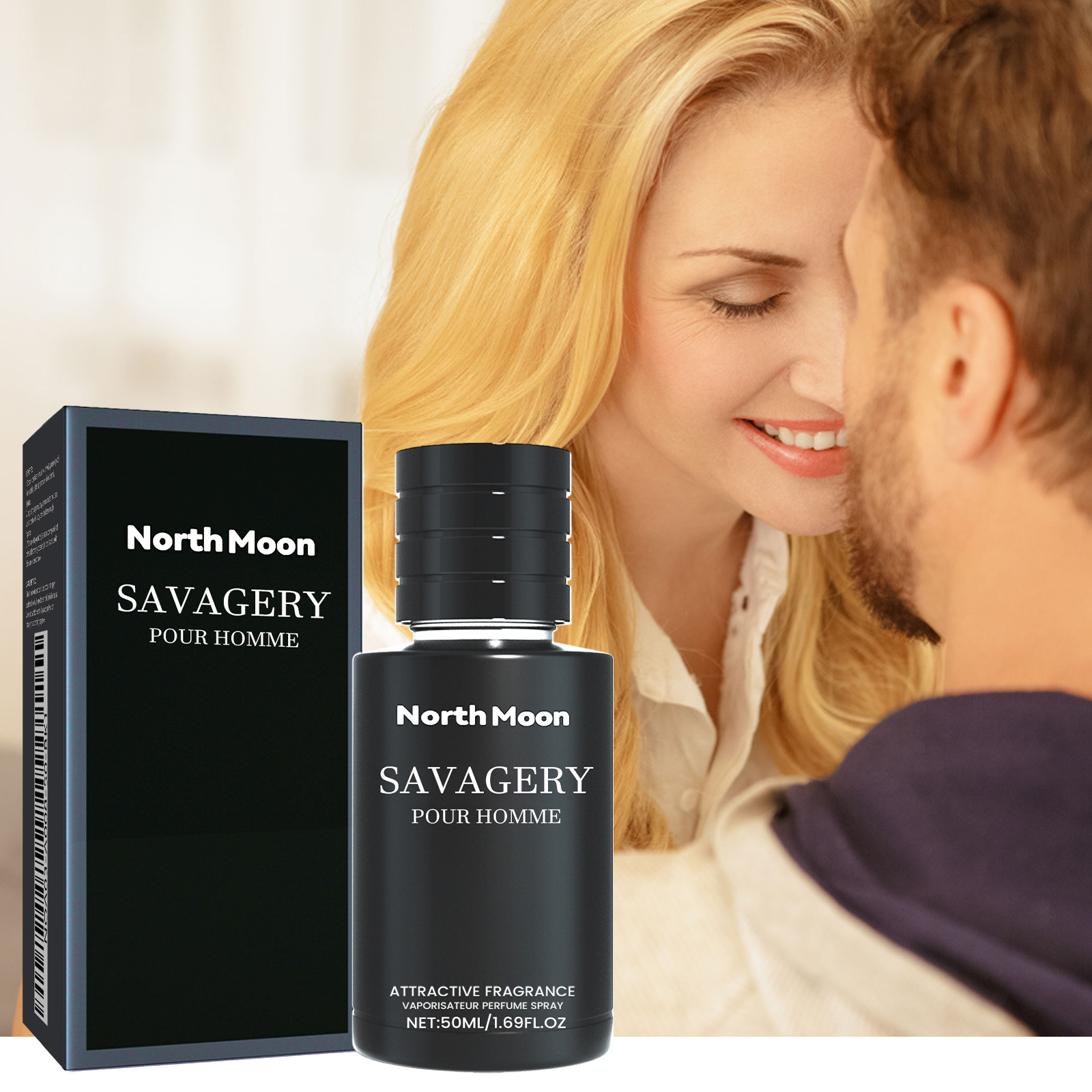 Men Perfume Natural Fresh Light Scent Long Lasting Portable For Daily Wear And Romantic Occasions 50ml