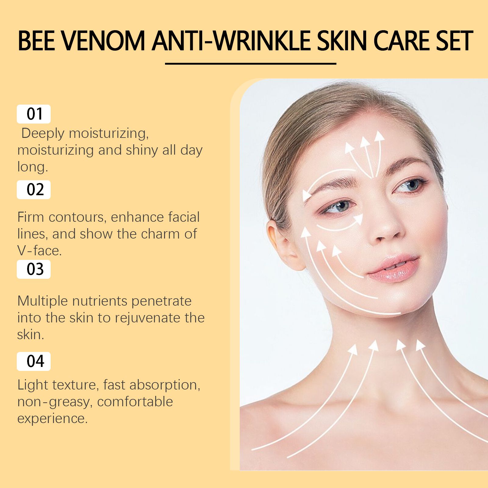 Skincare Set With Essence Cream And Lotion For Hydrating And Nourishing Daily Face Care