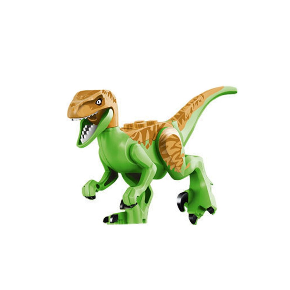 16PCS Jurassic Dinosaur World Minifigures Toys Fit Lego
