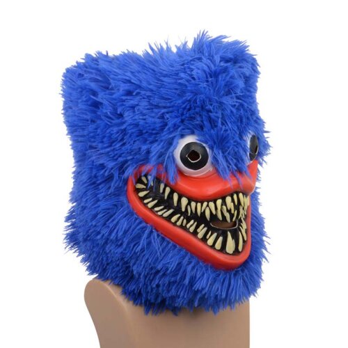 (Headgear) Huggy Wuggy Poppy Cosplay costume party jumpsuit