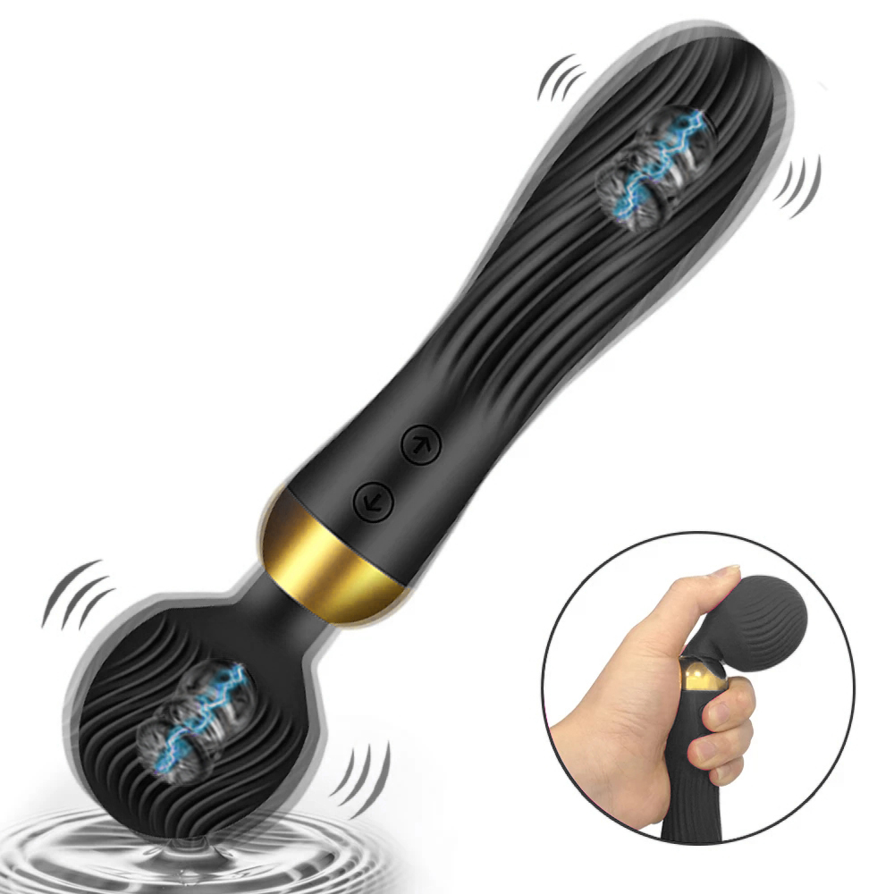 Dildo Vibrator AV Magic Wand G-Spot Massager Sex Toys Masturbator Erotic Stimulator 18 Speeds Powerful for Women Adults Couples Lesbian Clitoris Stimulate