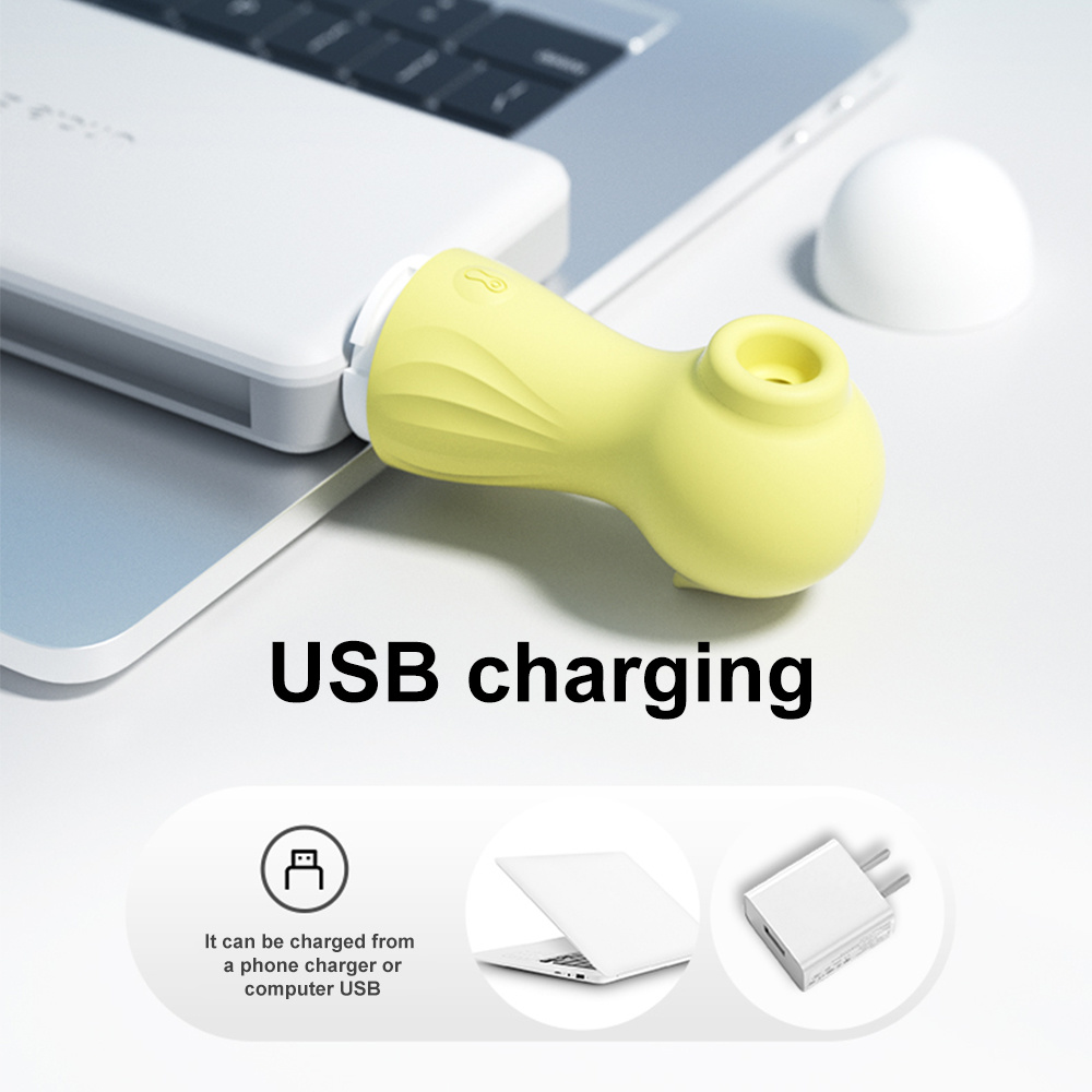 (Pink) Sucking Vibrator AV Vibrating Massager Nipple Oral Vacuum Stimulator Female Masturbator Adult Sex Toys For Women 10 Frequency USB Charging Waterproof