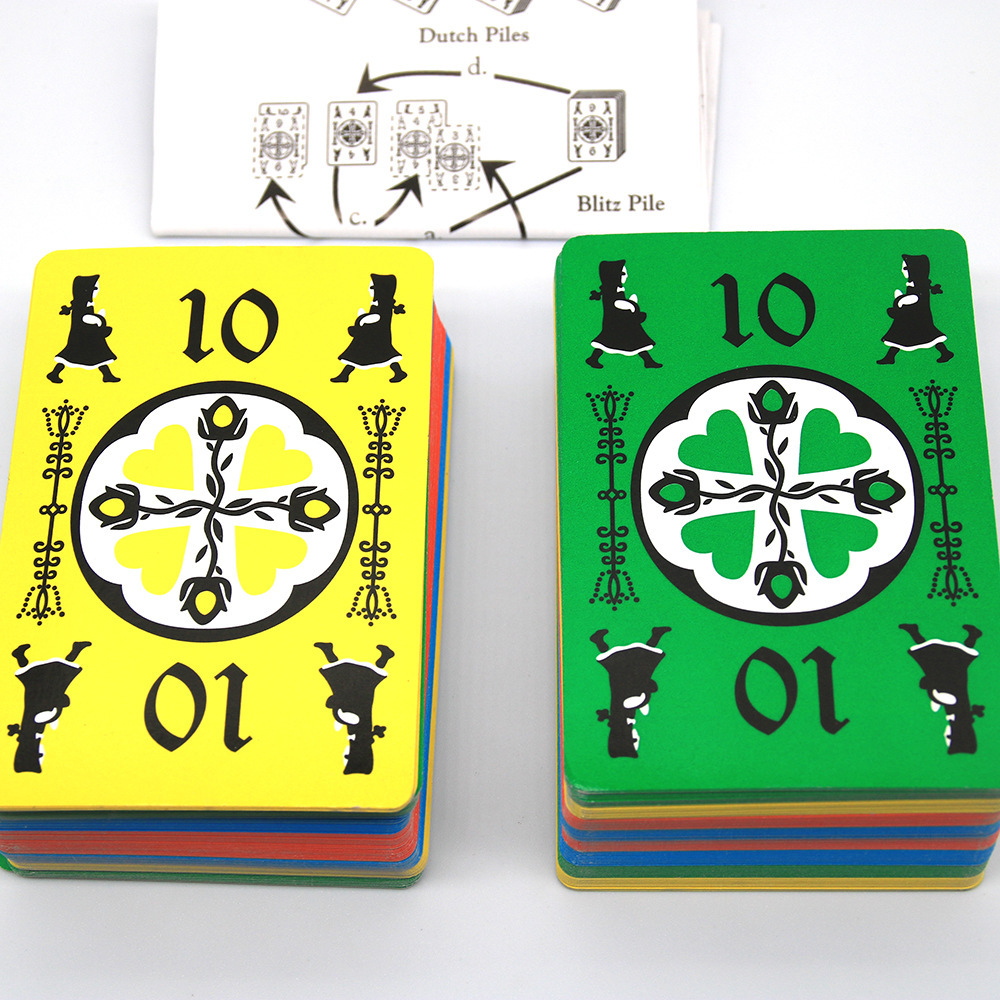 (Dutch Blitz Original Basic) Dutch Blitz Original And Expansion Pack Set Card Game Great Family Game