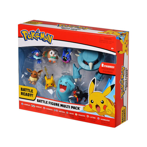 Pokémon Battle Ready Figure Set Toy 8 Pieces