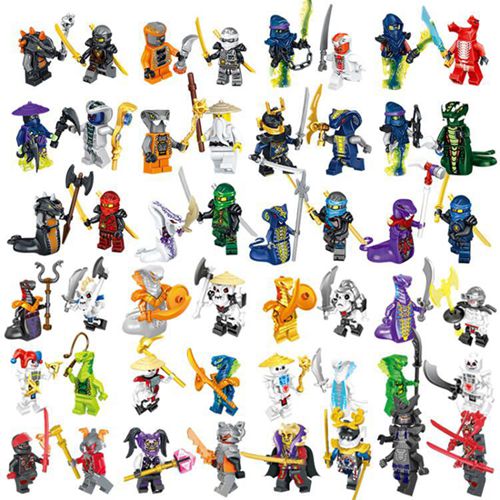 Ninjago 48pcs/set Mini figure Kai Jay Building Blocks Kids Toys