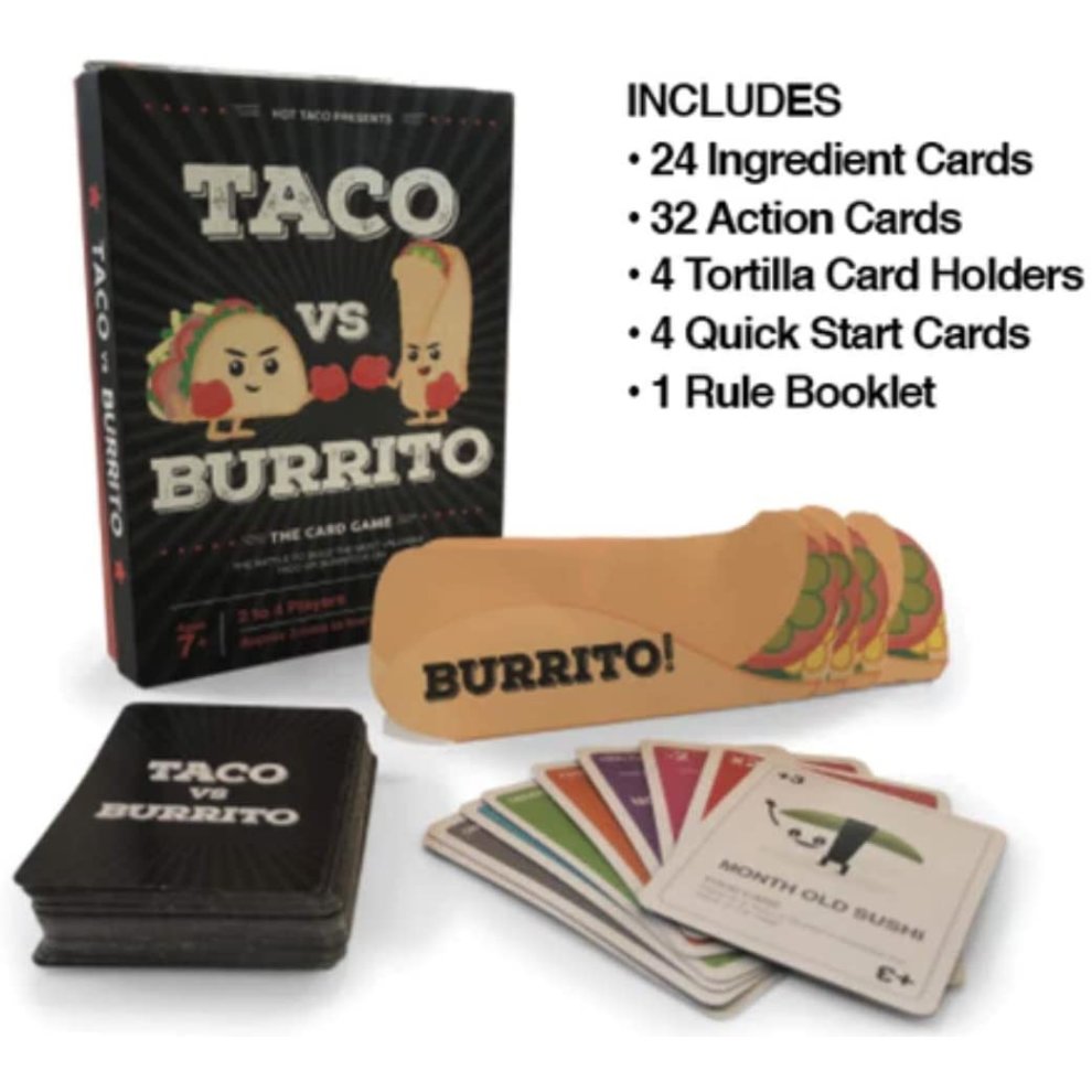 Taco vs Burrito - The Wildly Popular Surprisingly Strategic Card Game