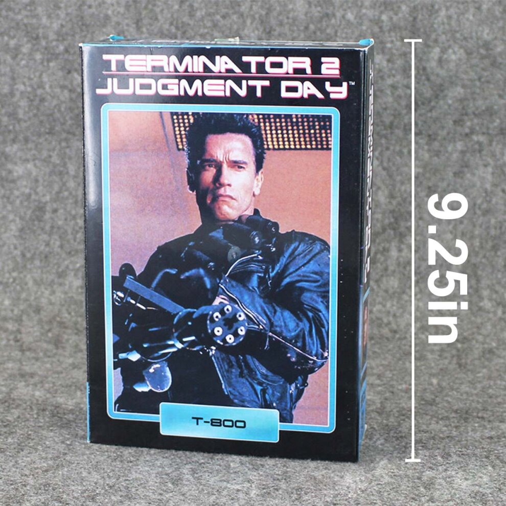 NECA Action Figure Terminator 2 Judgment Day T-800 Ultimate Arnold Collectible Model Toy Gift 7 Inches