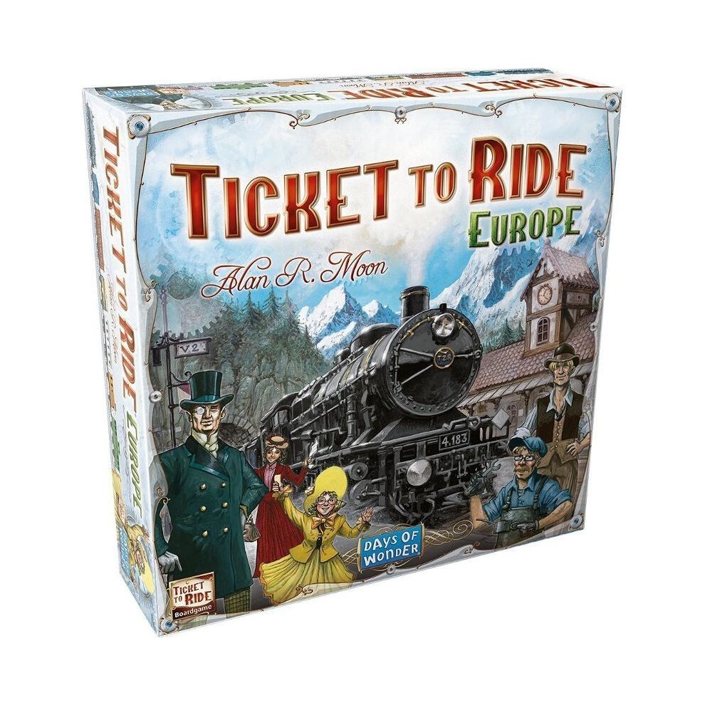 Ticket To Ride Europe Board Game