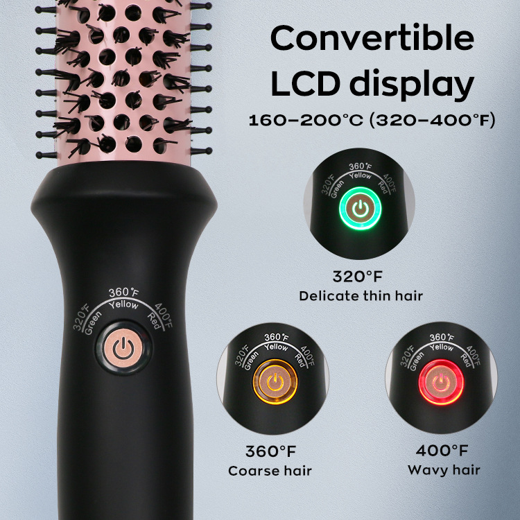 3 in 1 Curling Wand Curling Iron Brush The Magic Hair Styling Wand