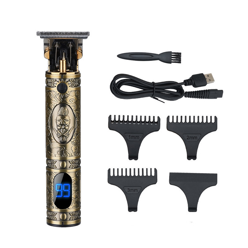 Hair Clippers Men Professional Beard Trimmer, Cordless Electric Self Hair Clippers Precision Outlining Trimmer Smooth Clipping Sharp Shavers Gifts