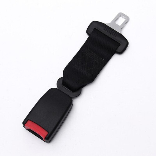 2 Packs Car Seat Belt Extender Adjustable Car Extender 23cm Black