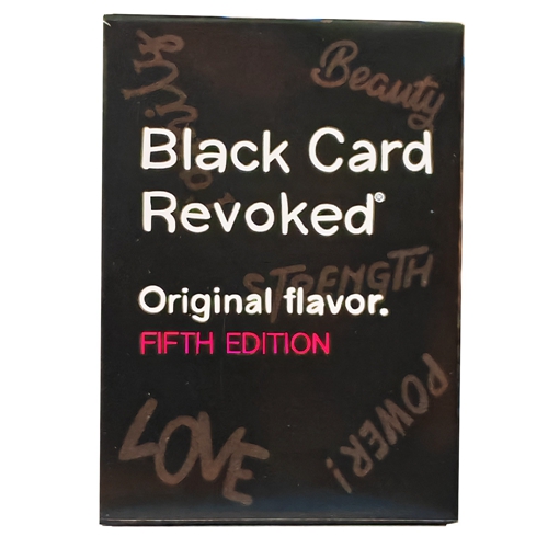 Black Card Revoked Fifth Edition Board Game Hilarious Family Friends Party Game For Adults Perfect For Summer Events Gifts Fun Cards For Beginners Black