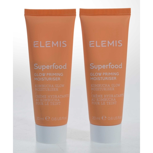 Elemis Superfood Glow Priming Moisturiser 20ml TWIN PACK