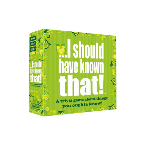 I Should Have Known That! Board Games
