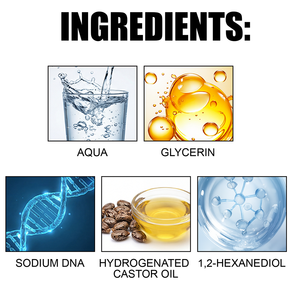 Salmon Collagen Hair Serum Spray 15ml PDRN Reedle Shot Ampoule Repairs Split Ends Frizzy Hair Nourishing Leave-in Conditioner ﻿