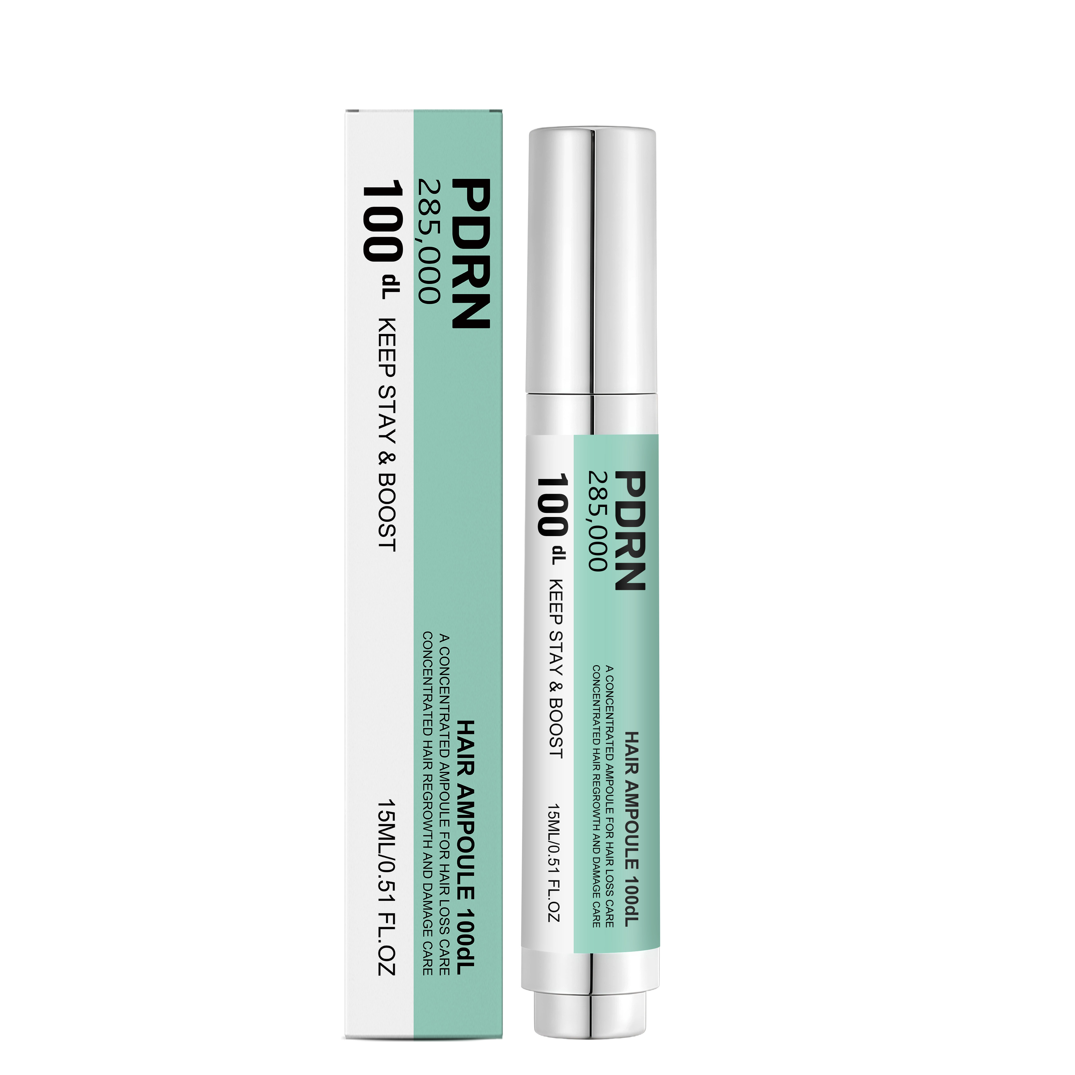 Salmon Collagen Hair Serum Spray 15ml PDRN Reedle Shot Ampoule Repairs Split Ends Frizzy Hair Nourishing Leave-in Conditioner ﻿