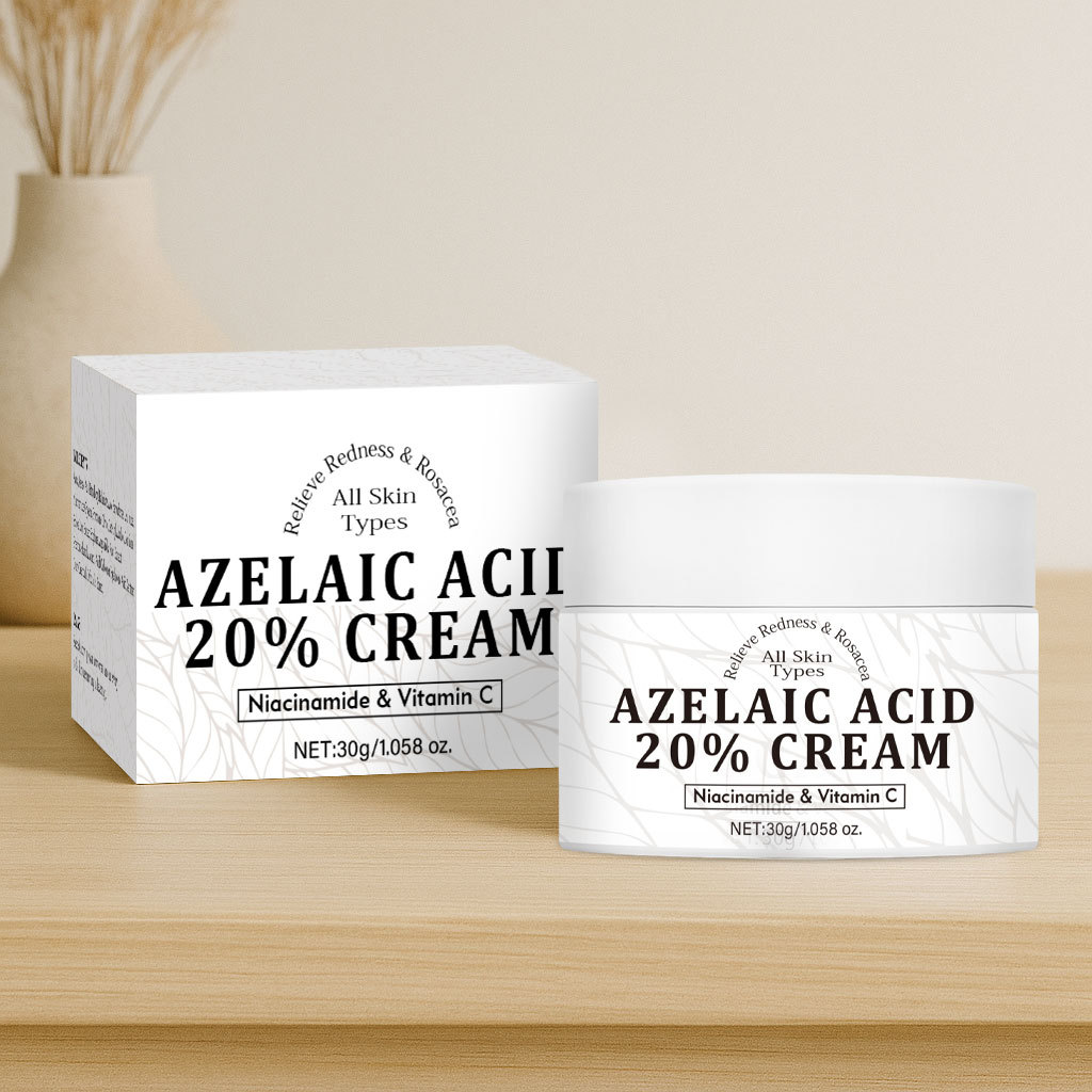 Azelaic Acid 20 Percent Cream Moisturizing Gentle Soothing For Dry Sensitive Skin Daily Face Skincare Treatment