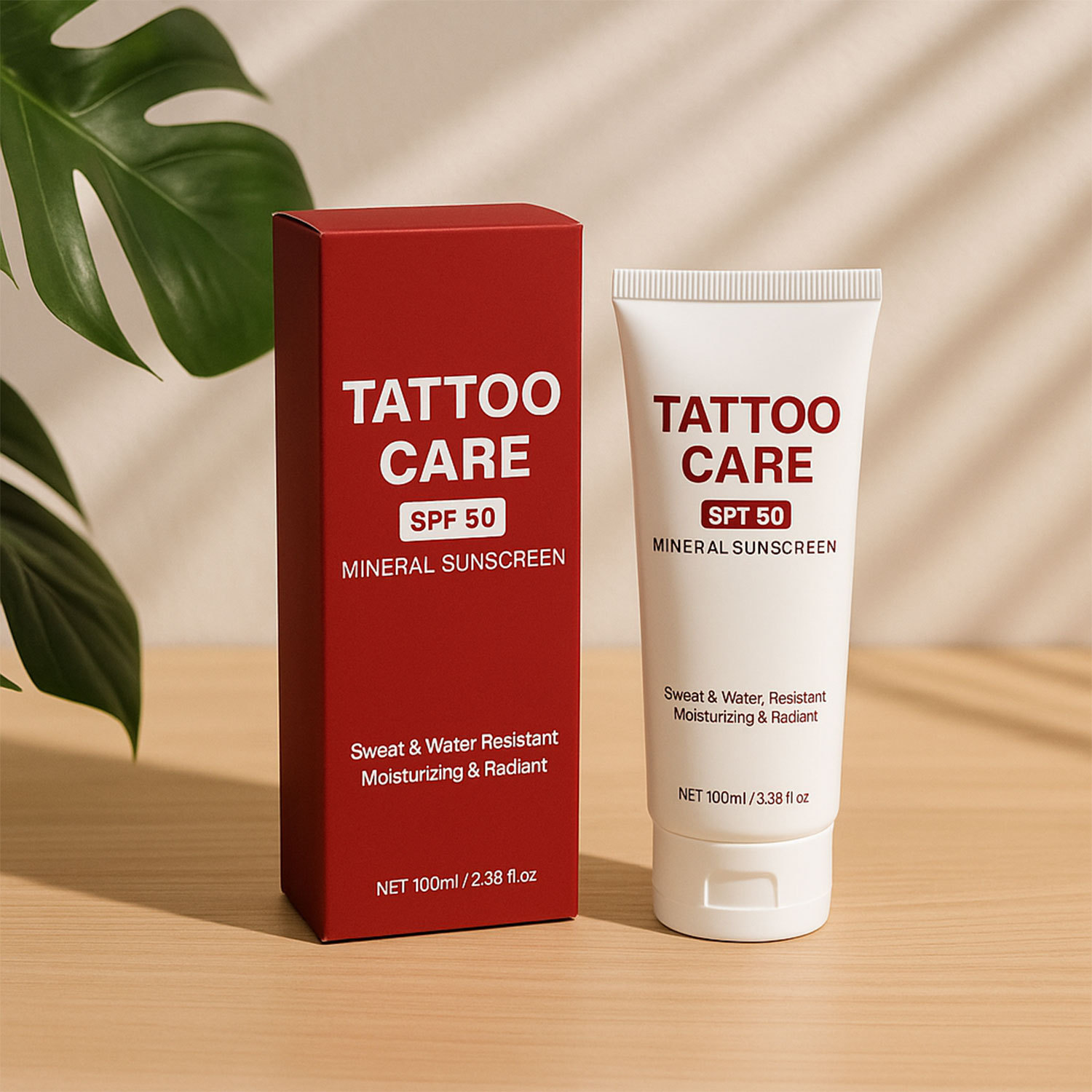 Tattoo Aftercare Protective Shield Cream Isolating Barrier Repair For Newly Tattooed Skin Daily Moisturizing Care 100ml