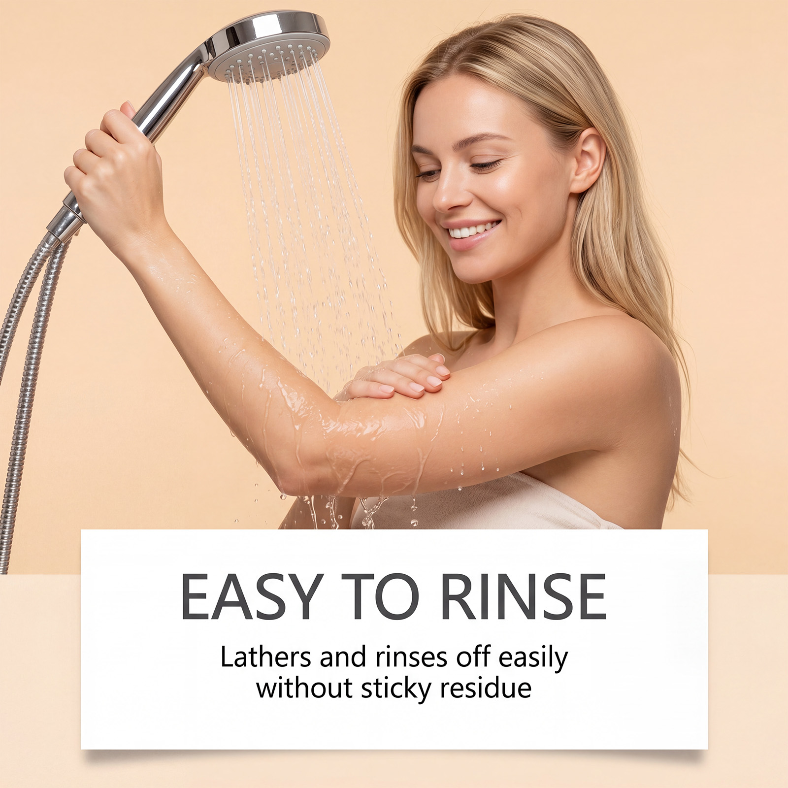 Persimmon Refreshing Body Wash Thick Foam Soft Care Easy Rinse Clean Fresh Fragrance Mild For Whole Skin Bath Use