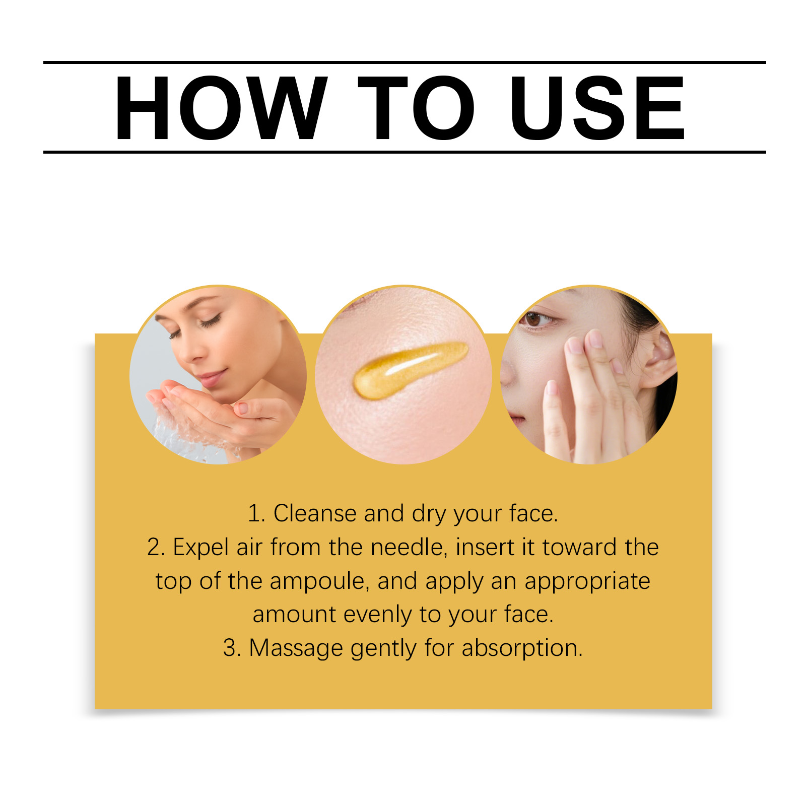 Facial Essence Ampoule Mild Ingredients Hydrate Nourish Soft Smooth Moisturize Care For Face Skin