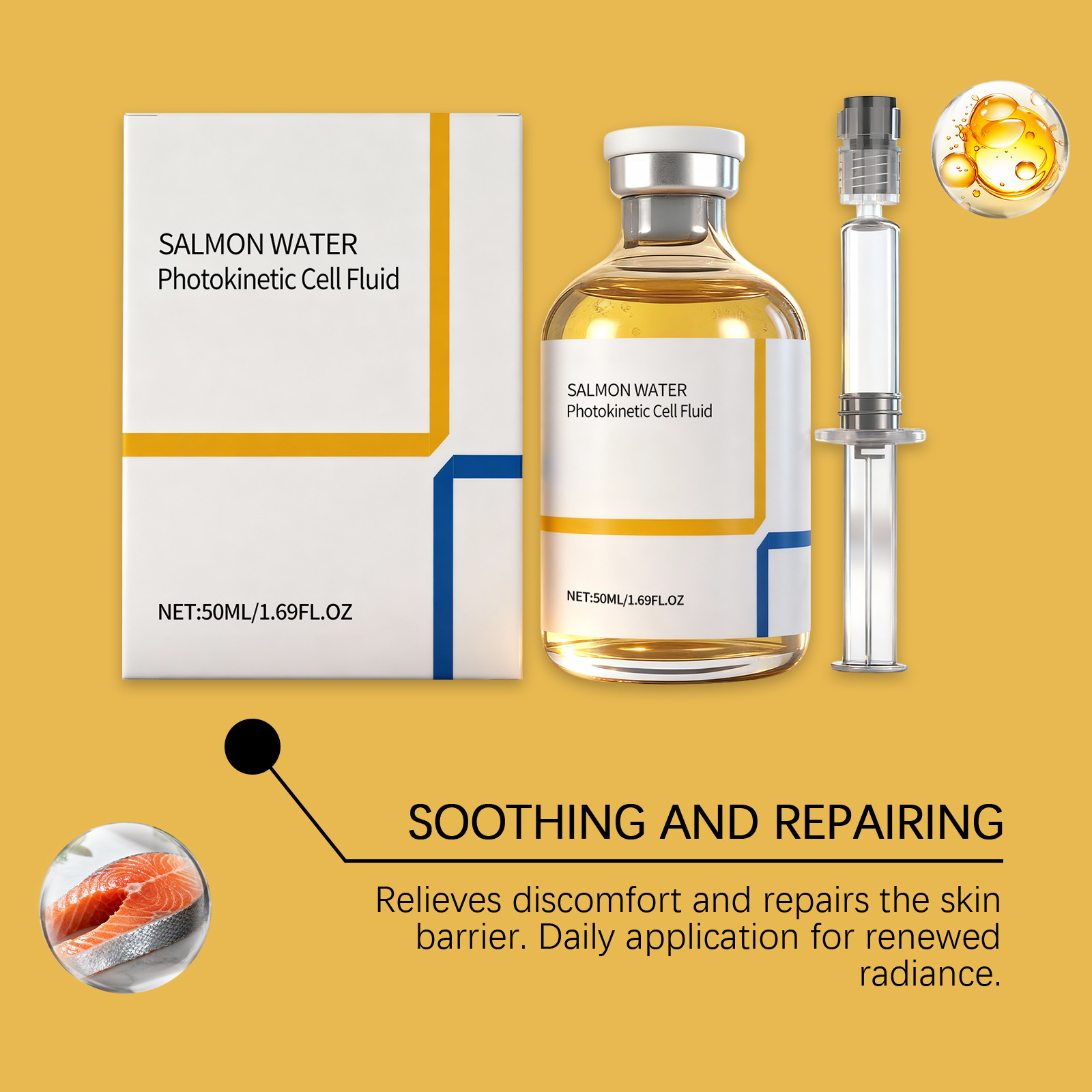 Facial Essence Ampoule Mild Ingredients Hydrate Nourish Soft Smooth Moisturize Care For Face Skin