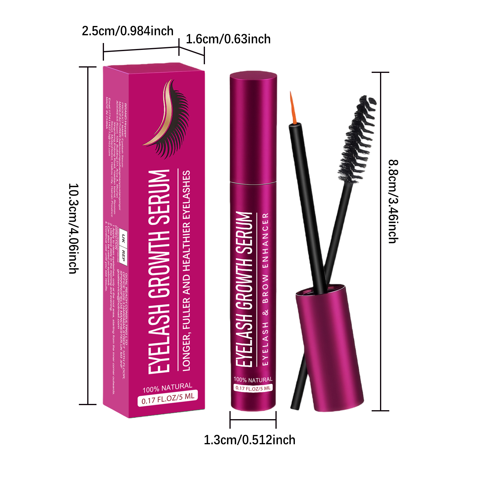Eyelash Serum Daily Apply Moisturize Nourish Root Soft Curly Light Shine Delicate Bright Make Up