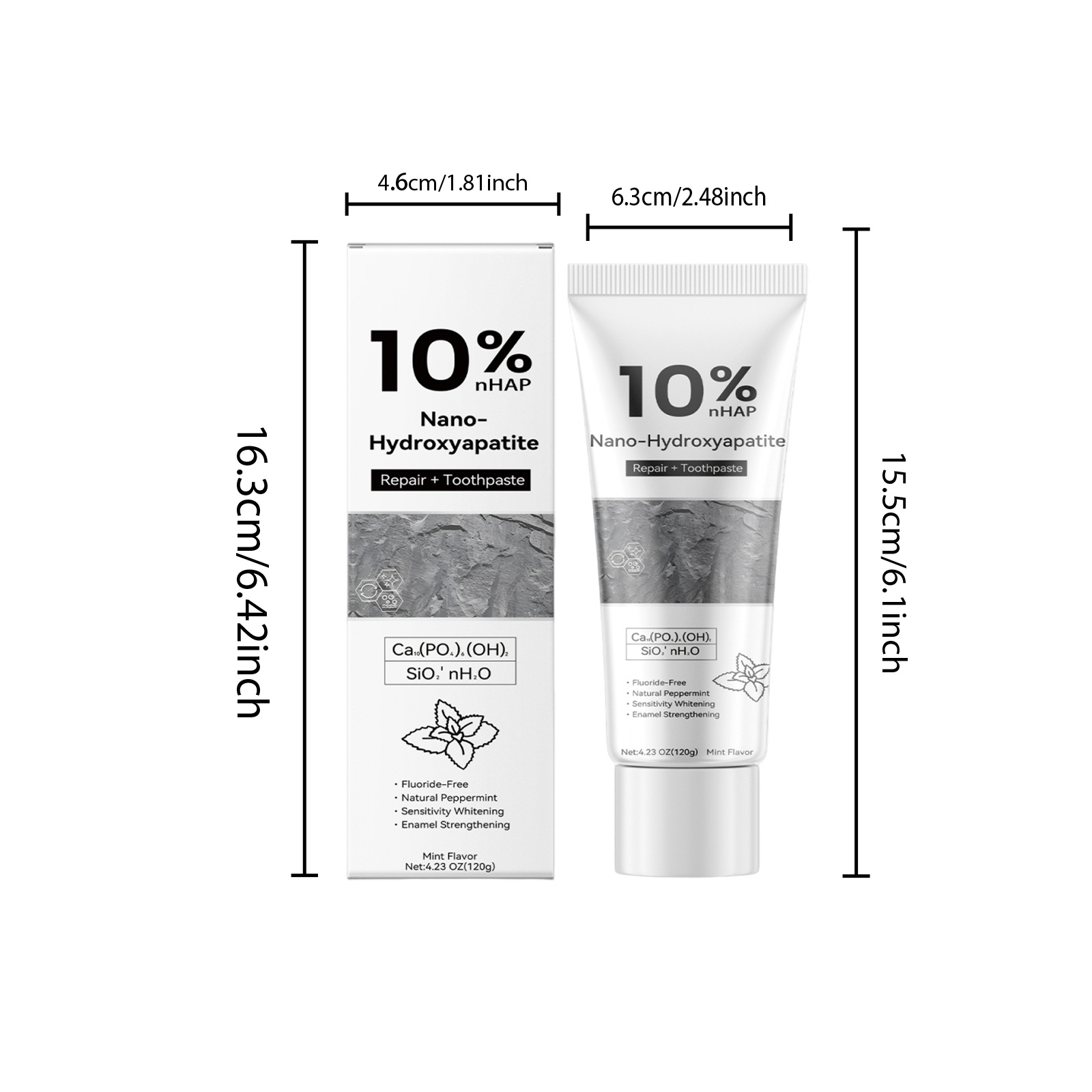 Whitening Repair Toothpaste Daily Gum Care Mild Clean Fresh Teeth Protect Stain Dirt Removal