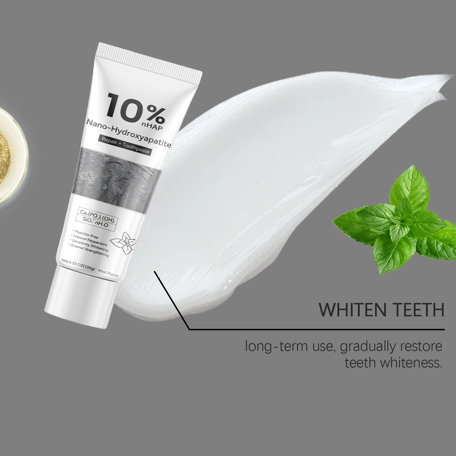 Whitening Repair Toothpaste Daily Gum Care Mild Clean Fresh Teeth Protect Stain Dirt Removal